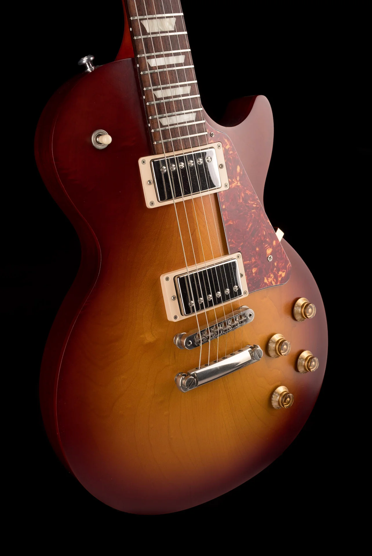 Pre Owned Gibson 50's Les Paul Tribute Cherry Sunburst With Gig Bag - Image 10