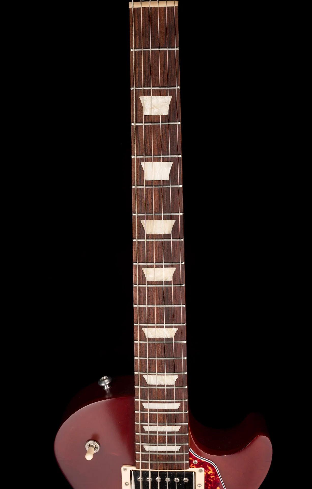 Pre Owned Gibson 50's Les Paul Tribute Cherry Sunburst With Gig Bag - Image 11