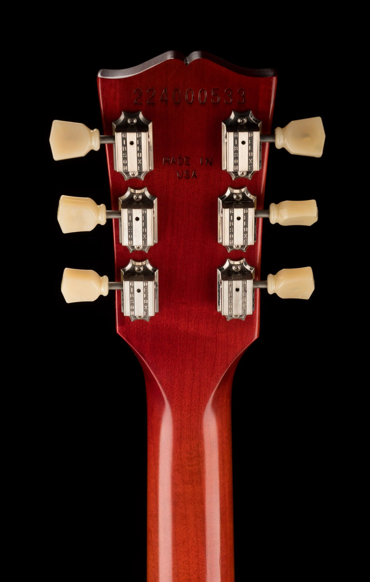 Pre Owned Gibson 50's Les Paul Tribute Cherry Sunburst With Gig Bag - Image 17