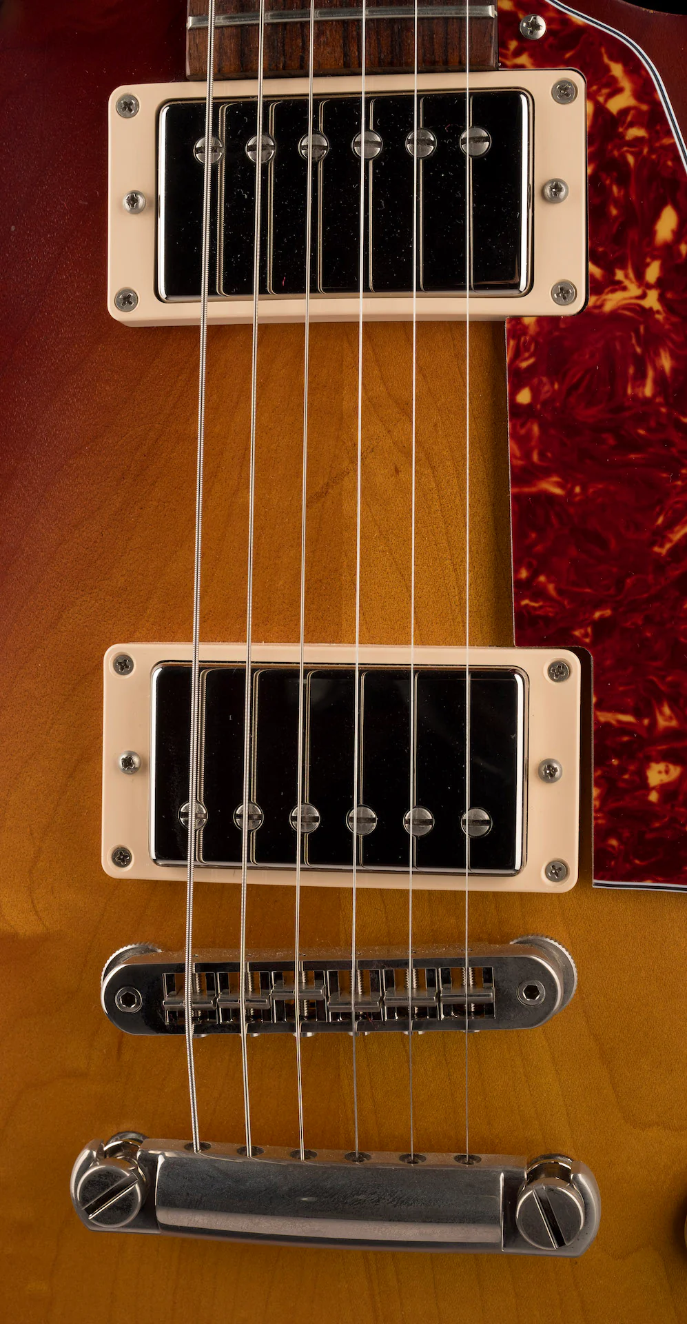 Pre Owned Gibson 50's Les Paul Tribute Cherry Sunburst With Gig Bag - Image 7