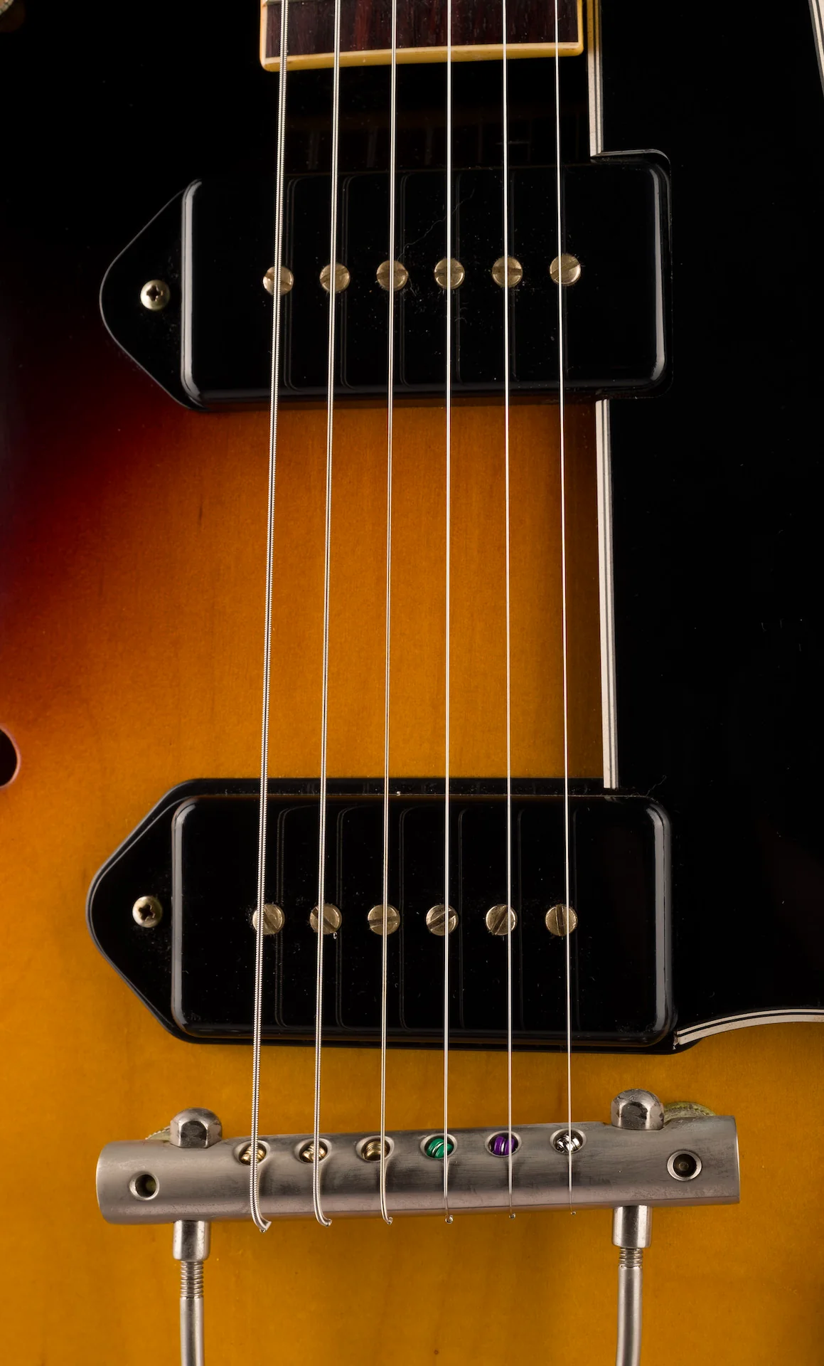 Vintage Gibson 1959 ES-225TD Vintage Sunburst Reissue With OHSC - Image 7
