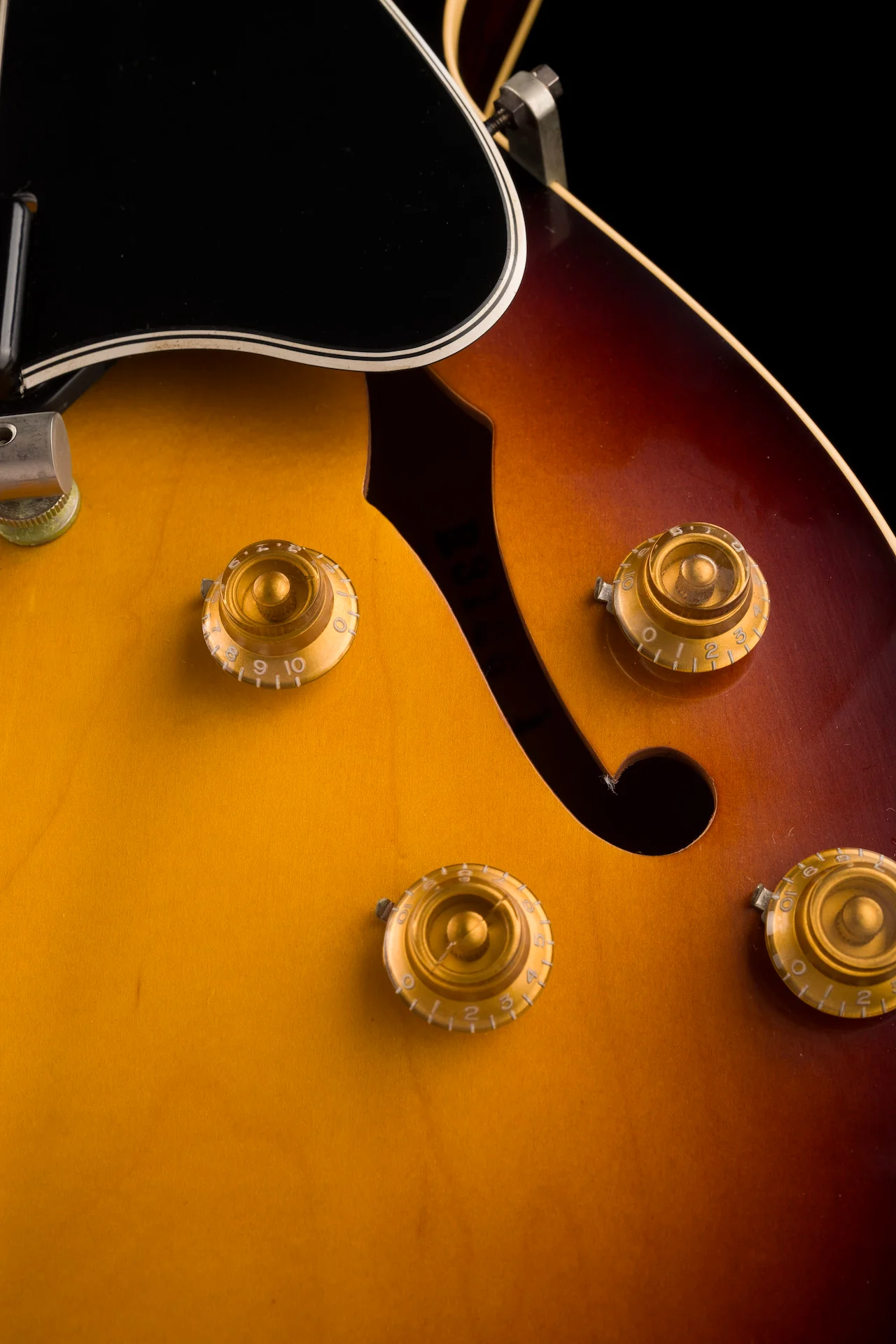 Vintage Gibson 1959 ES-225TD Vintage Sunburst Reissue With OHSC - Image 8