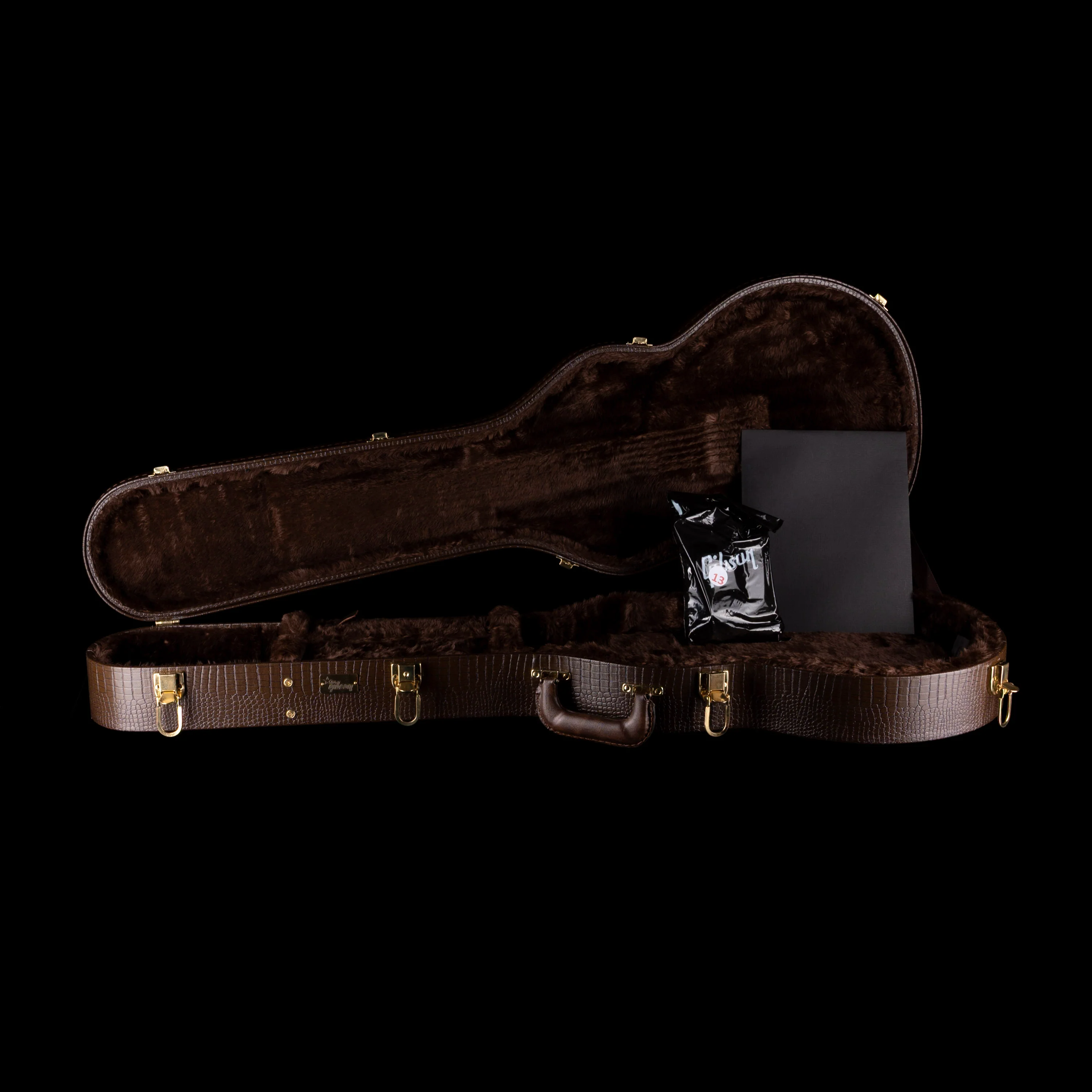 Pre Owned Gibson Charlie Starr Les Paul Junior Ebony With OHSC - Image 15