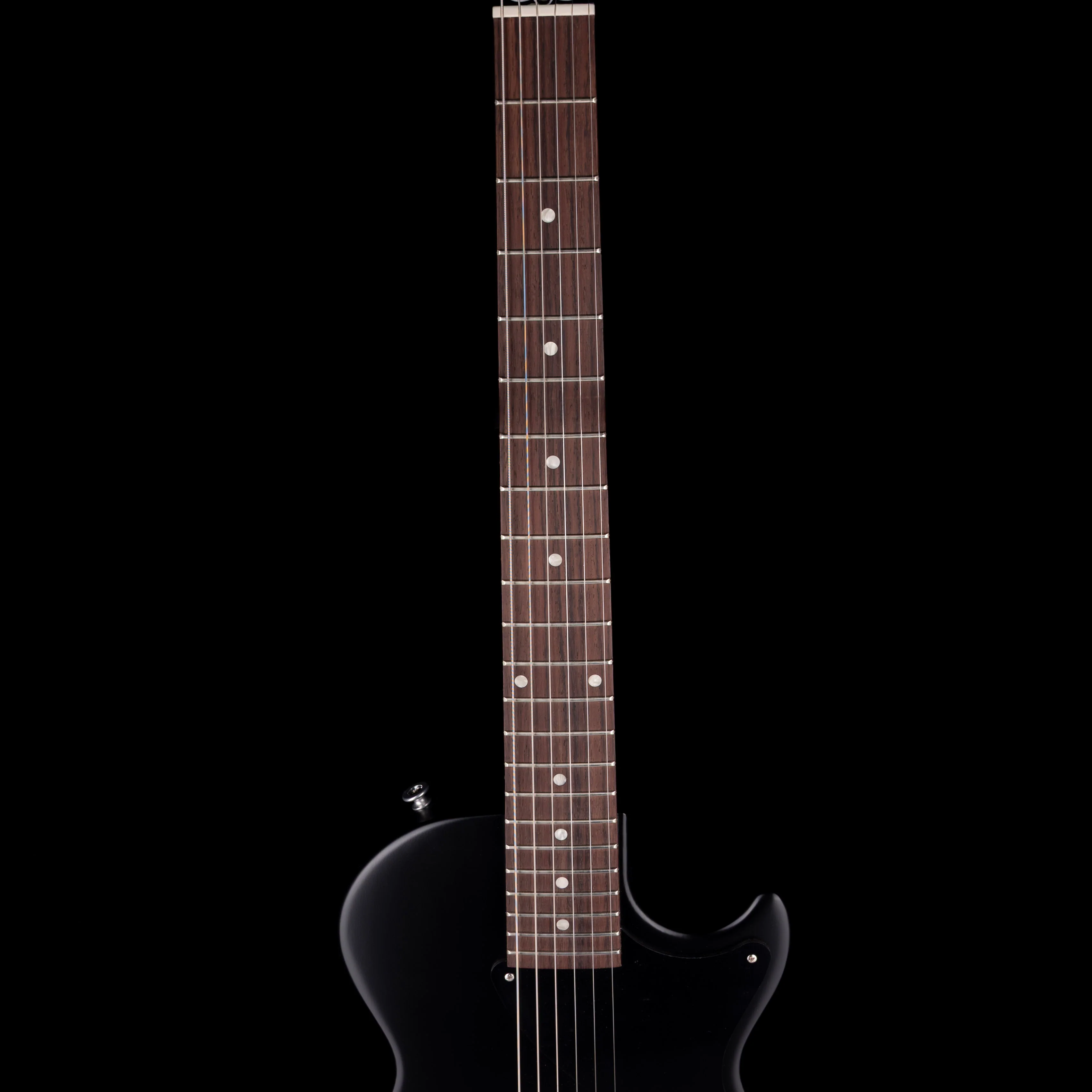 Pre Owned Gibson Charlie Starr Les Paul Junior Ebony With OHSC - Image 7