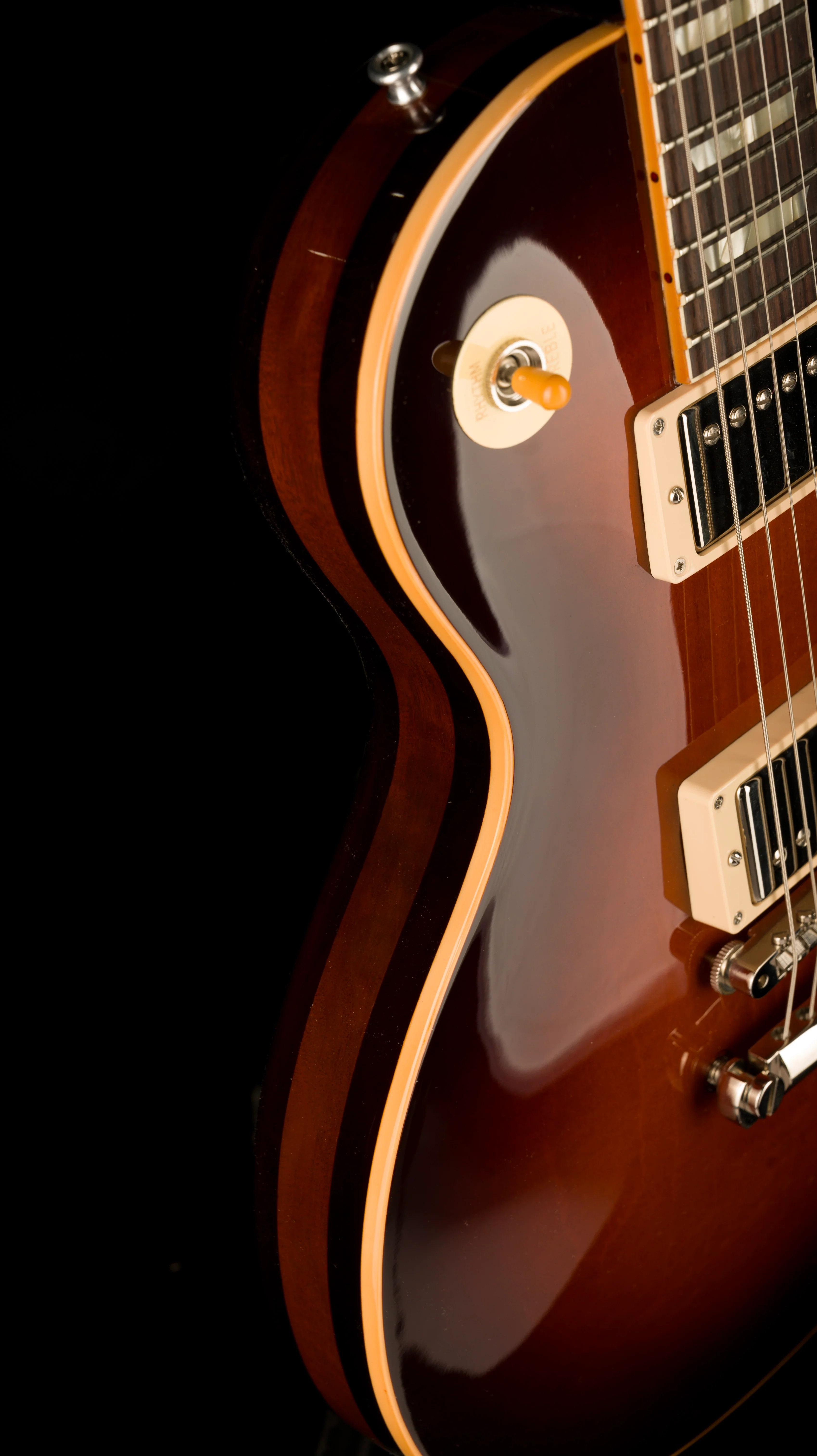Pre Owned Gibson Custom Mod Collection 1957 Les Paul Standard Smoky Star Burst with OHSC - Image 11