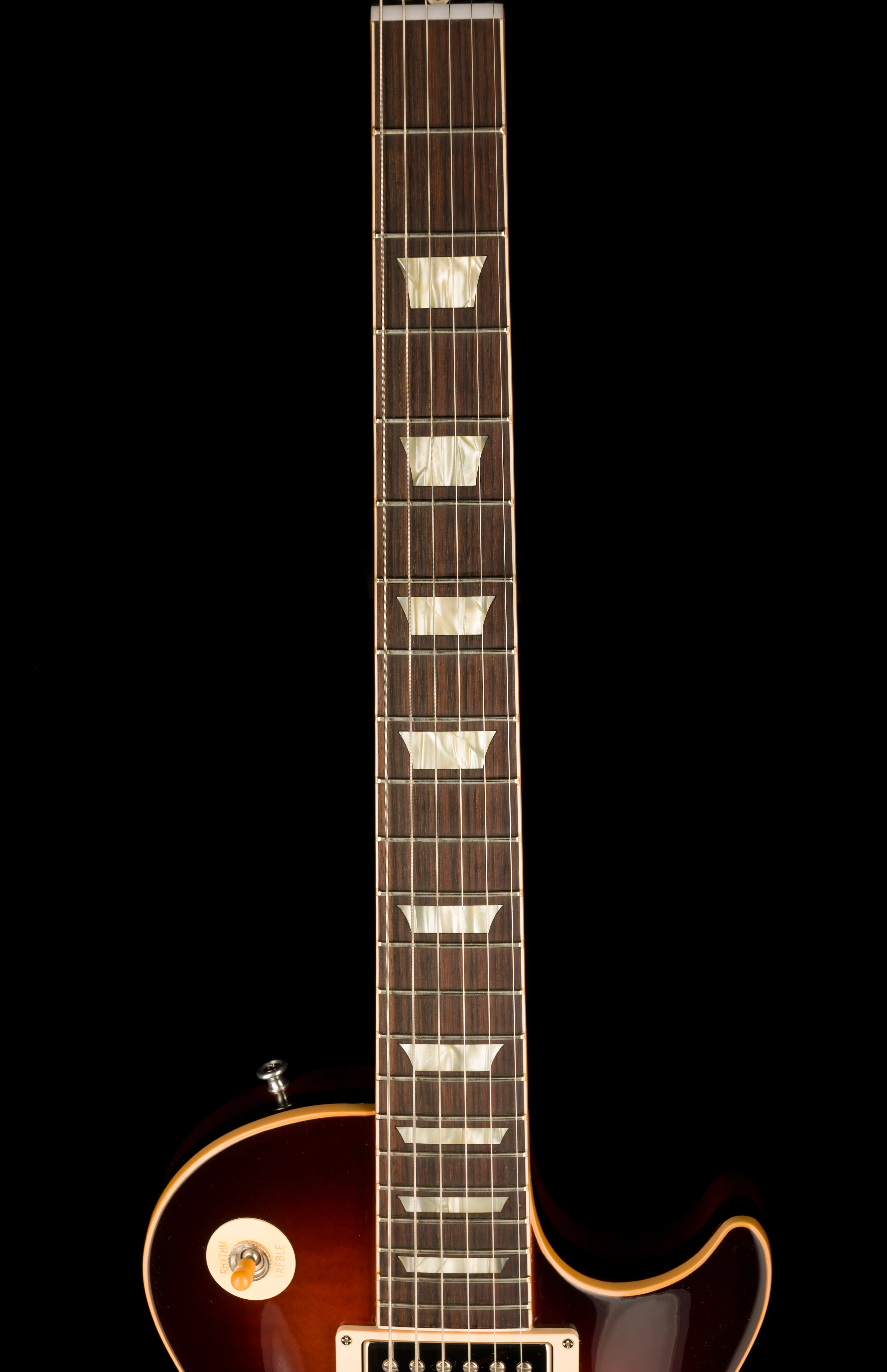 Pre Owned Gibson Custom Mod Collection 1957 Les Paul Standard Smoky Star Burst with OHSC - Image 12