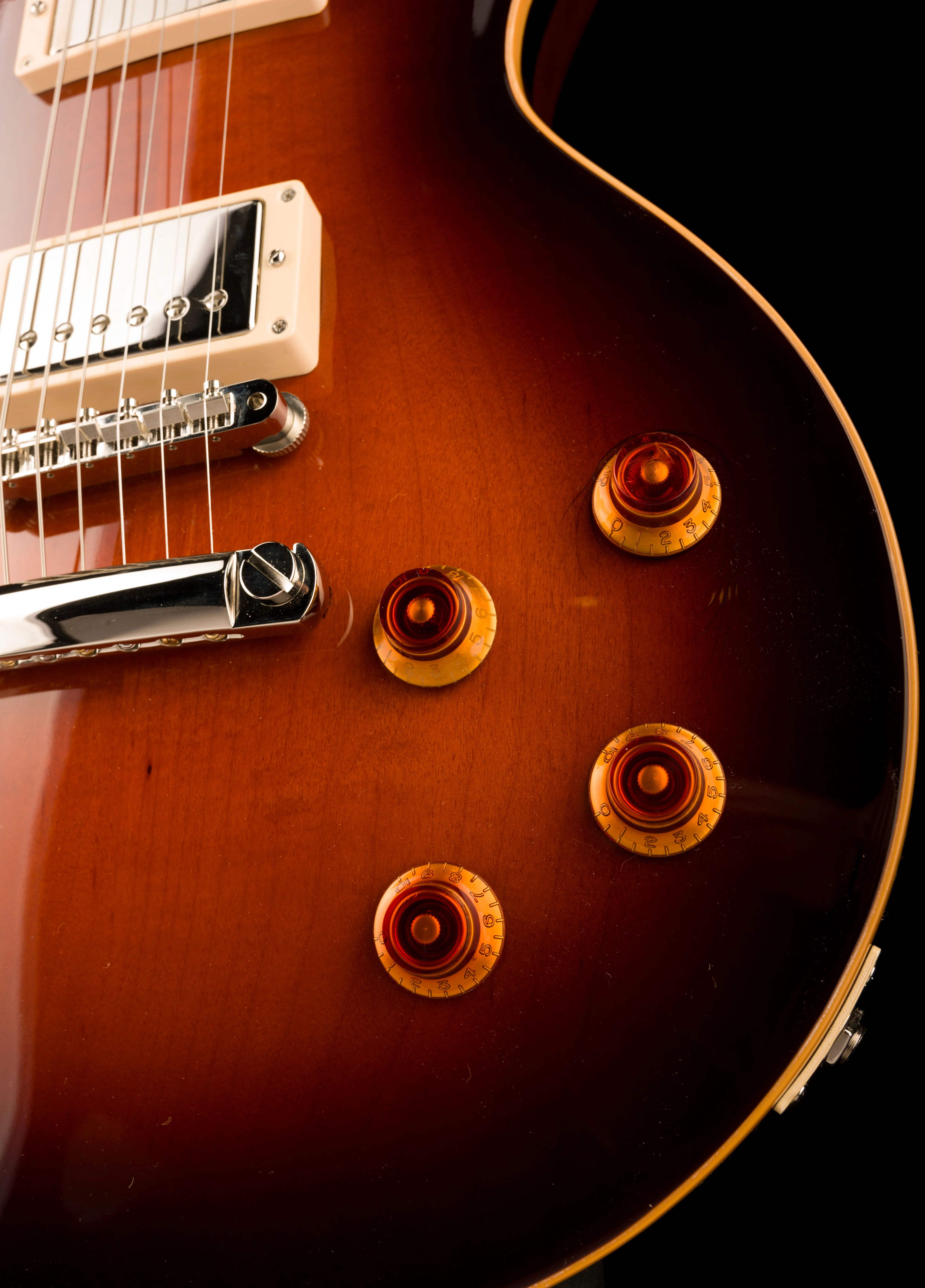 Pre Owned Gibson Custom Mod Collection 1957 Les Paul Standard Smoky Star Burst with OHSC - Image 8