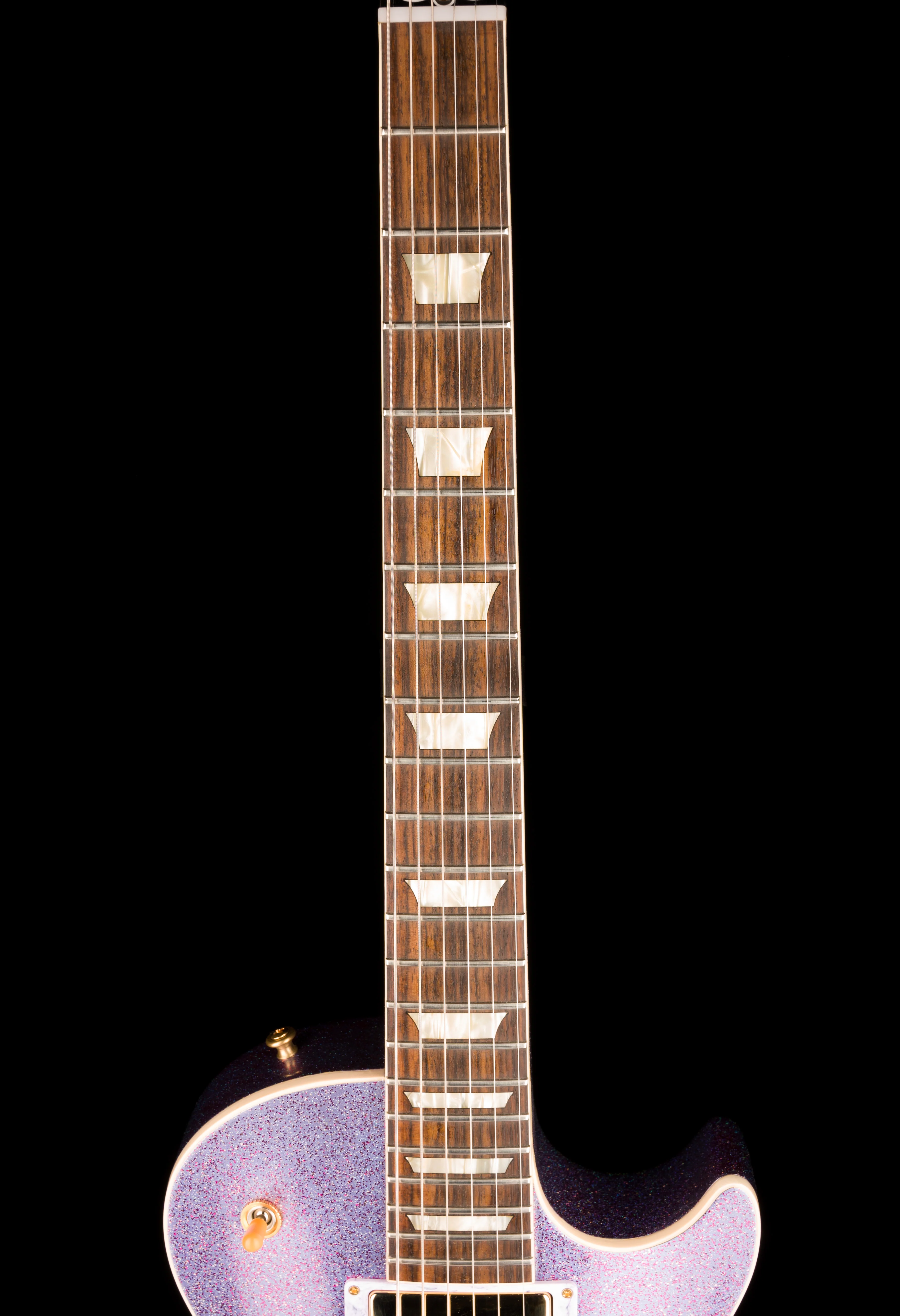 Pre Owned Gibson Custom Mod Collection 57 Les Paul Lavender Trance With OHSC - Image 12