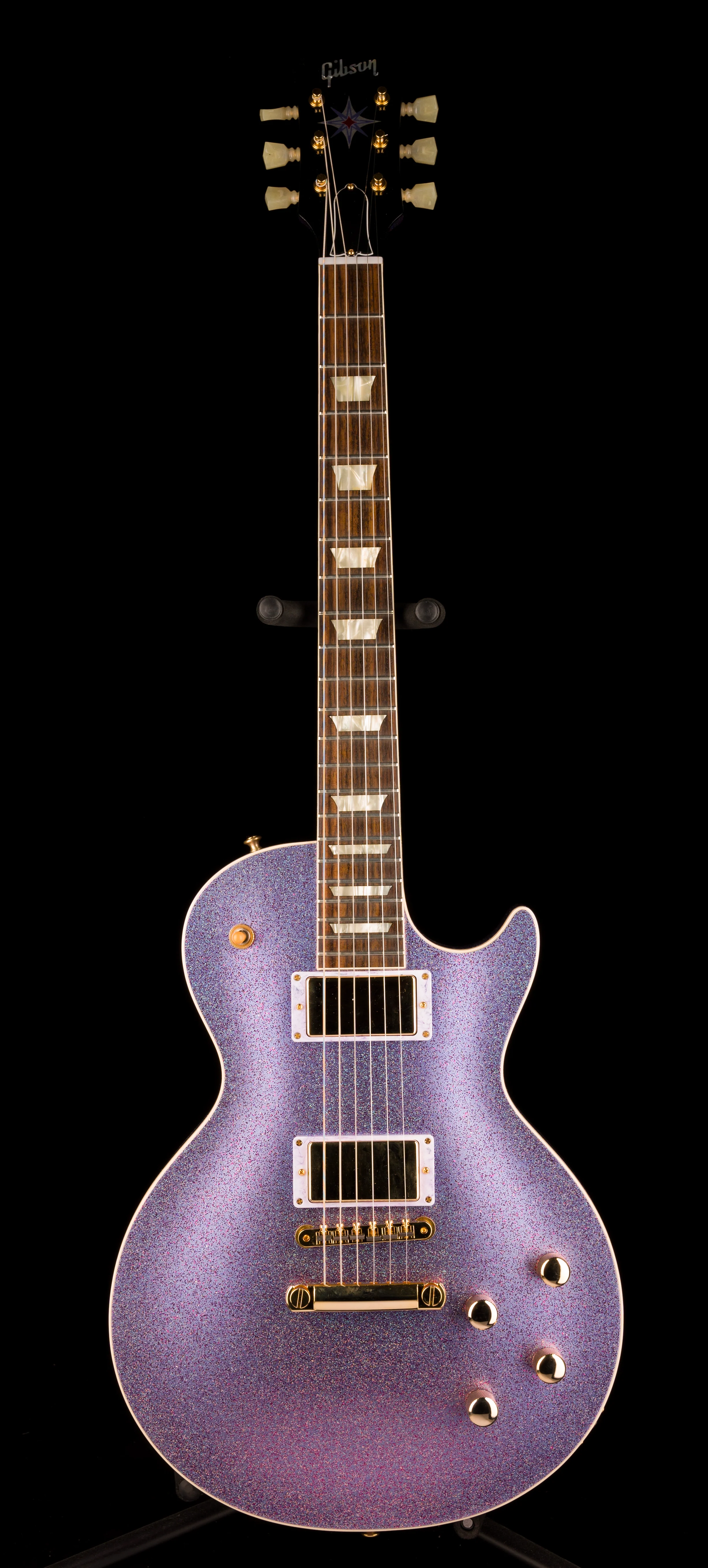 Pre Owned Gibson Custom Mod Collection 57 Les Paul Lavender Trance With OHSC - Image 2