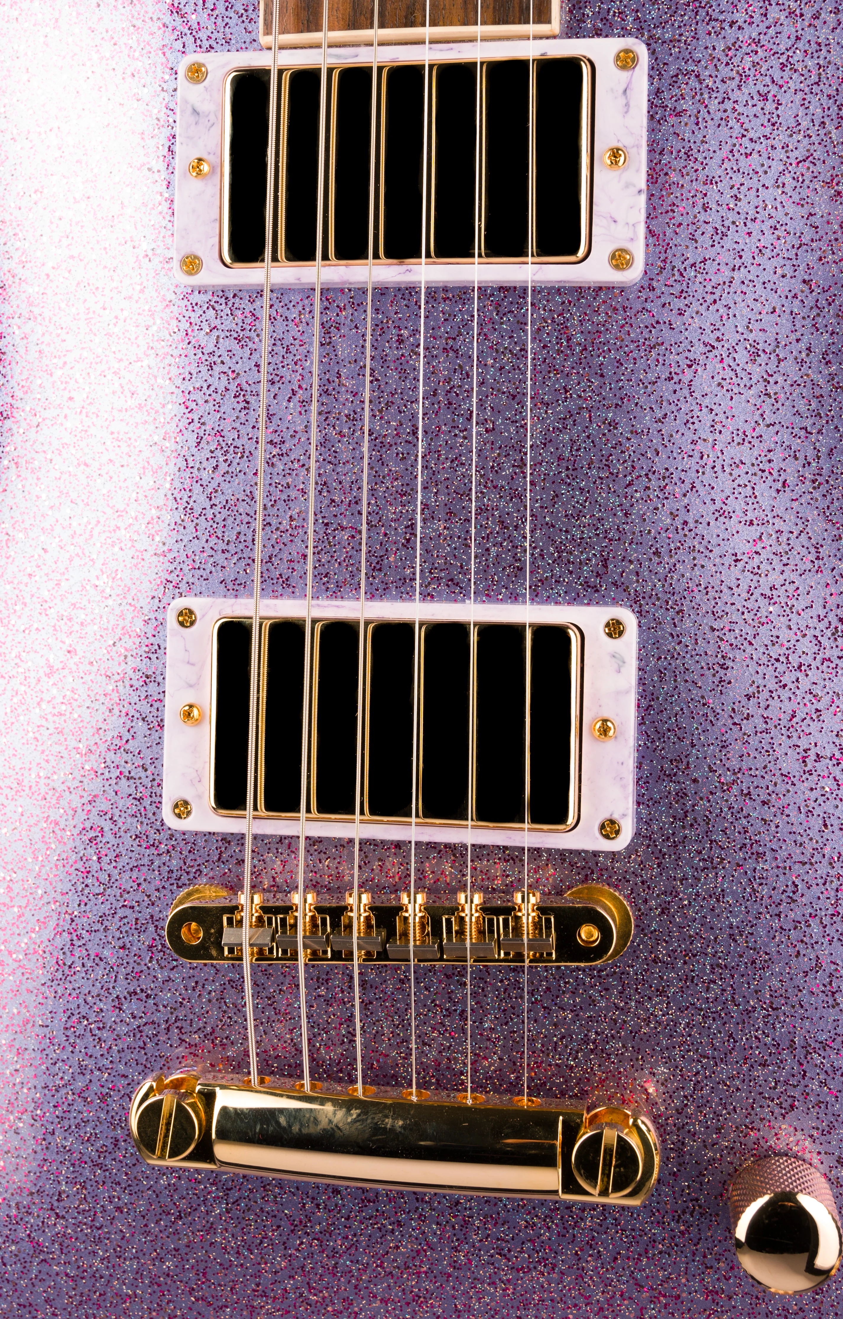 Pre Owned Gibson Custom Mod Collection 57 Les Paul Lavender Trance With OHSC - Image 7