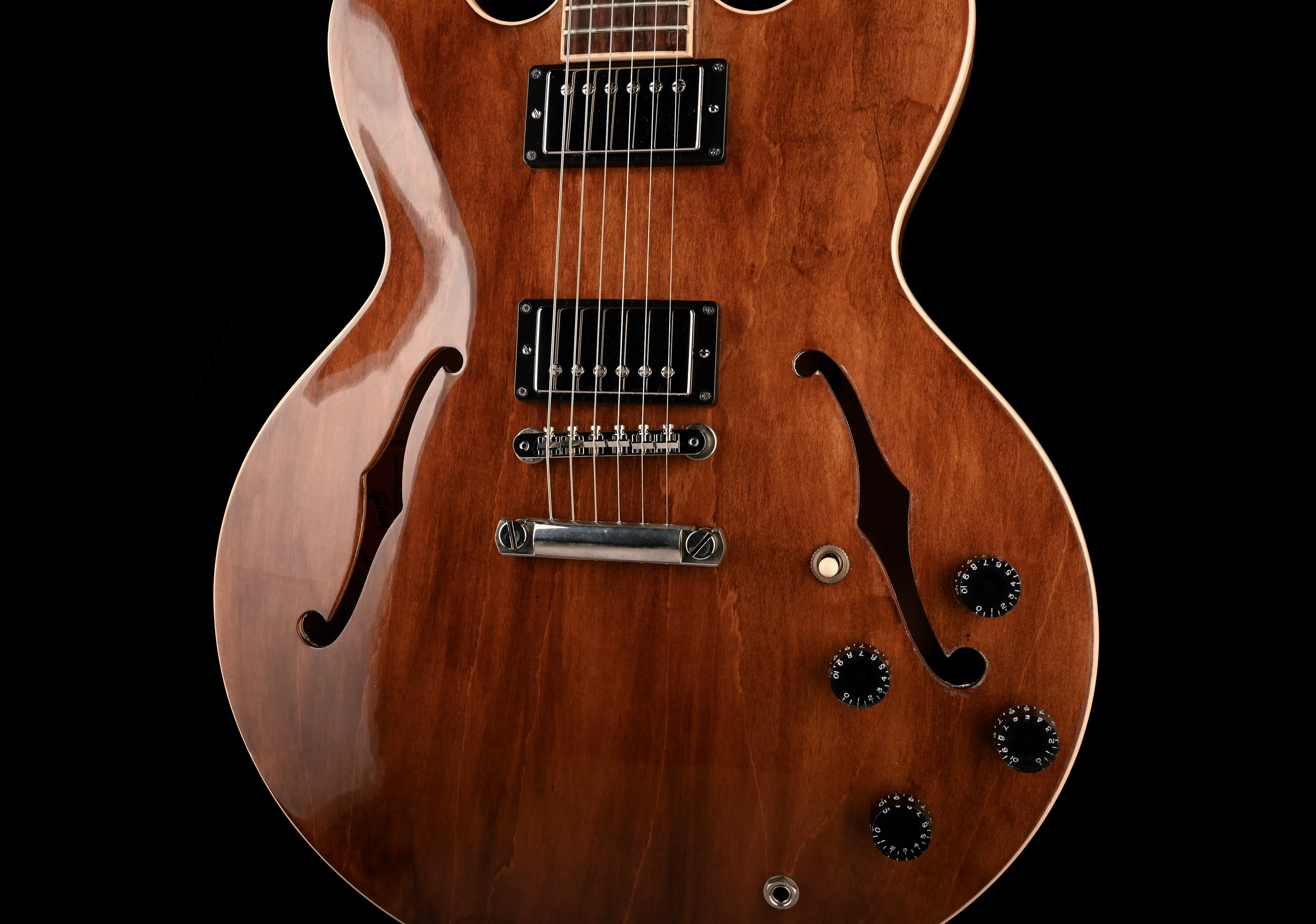 Pre Owned Gibson Custom Mod Collection ES-335 Barn Burner with OHSC - Image 6