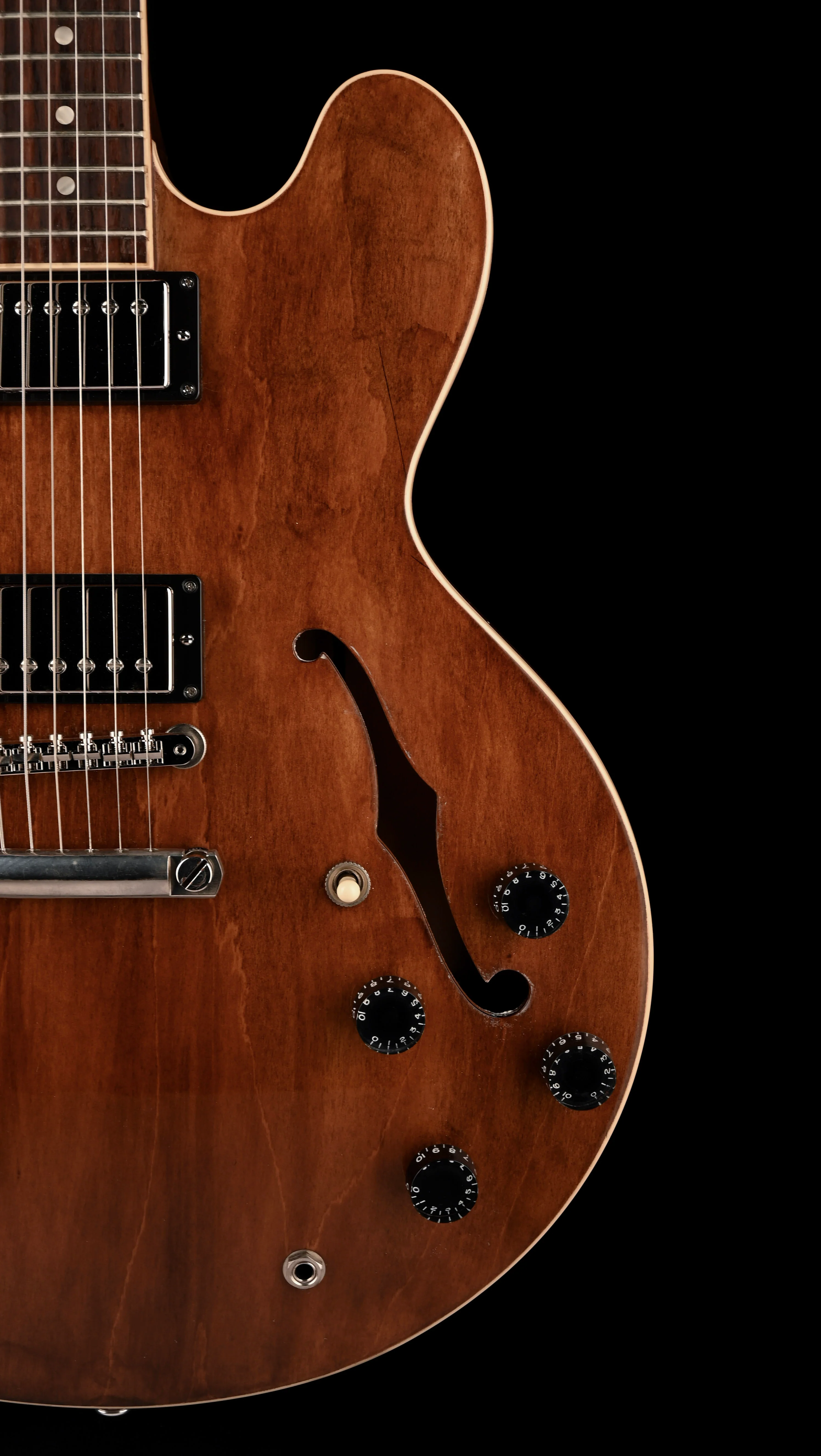 Pre Owned Gibson Custom Mod Collection ES-335 Barn Burner with OHSC - Image 9