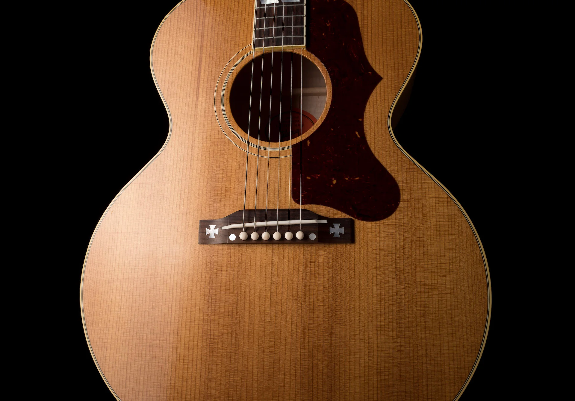 Pre Owned 2021 Gibson Custom Shop 1952 J-185 Acoustic Natural with OHSC - Image 6