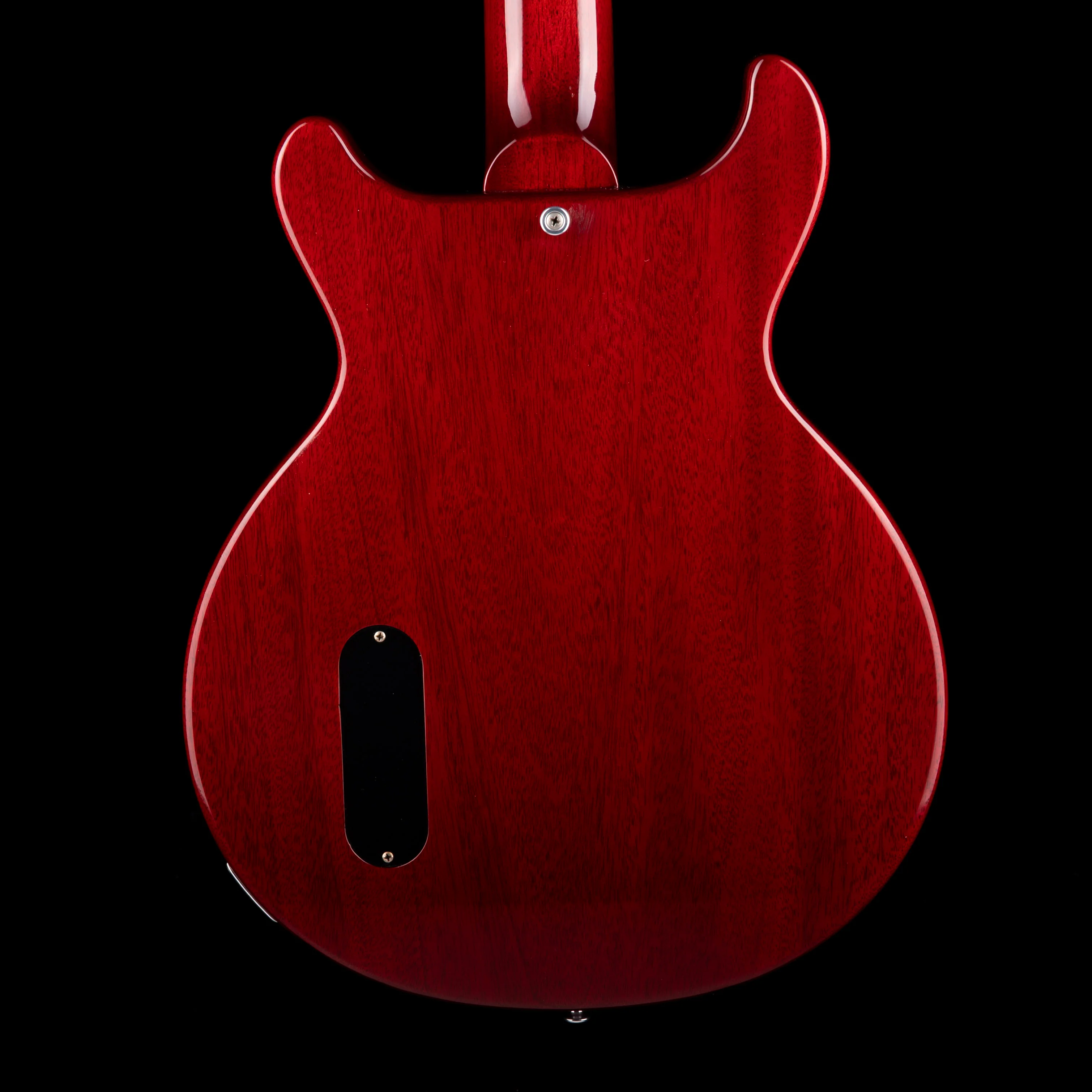 Pre Owned Gibson Custom Shop 1958 Les Paul Junior Double Cut Cherry Red With OHSC - Image 9