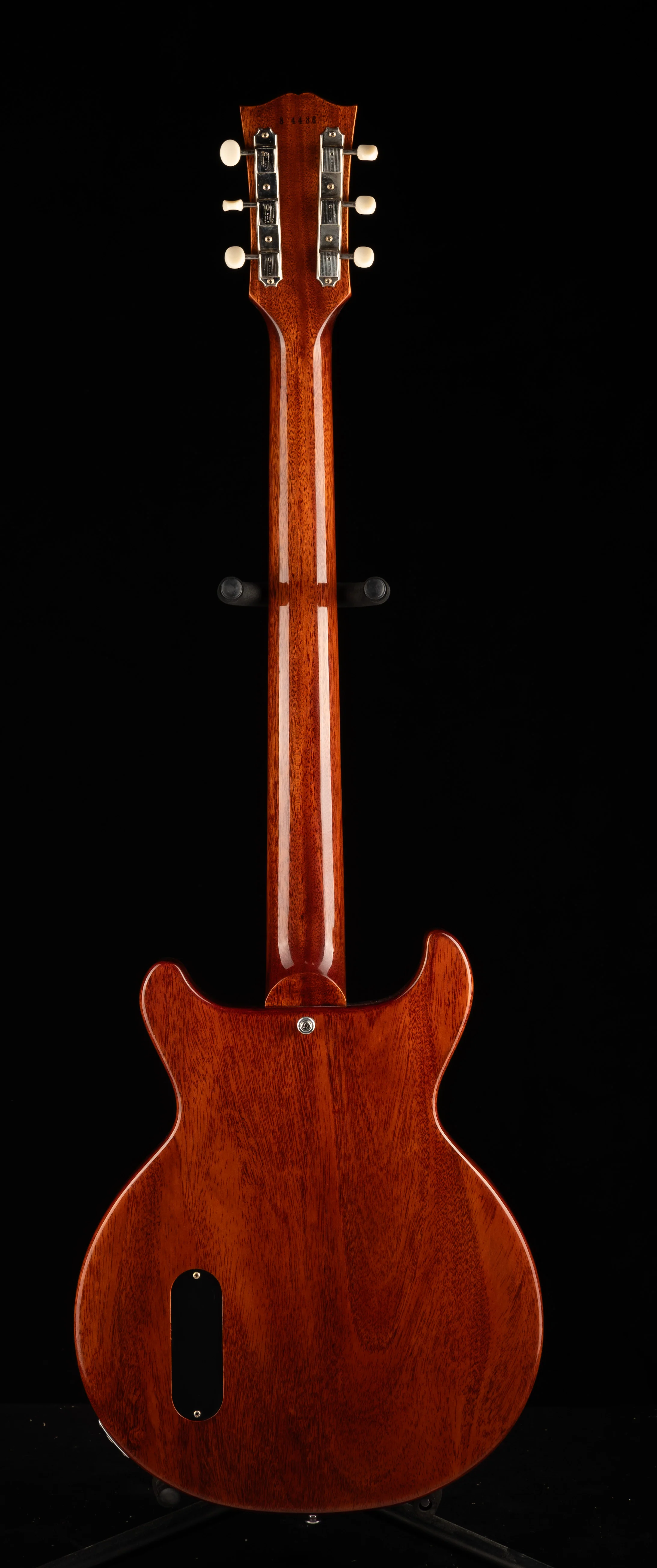 Pre Owned Gibson Custom Shop 1958 Les Paul Junior Double-Cut Wildwood Spec VOS Faded Cherry with OHSC - Image 8