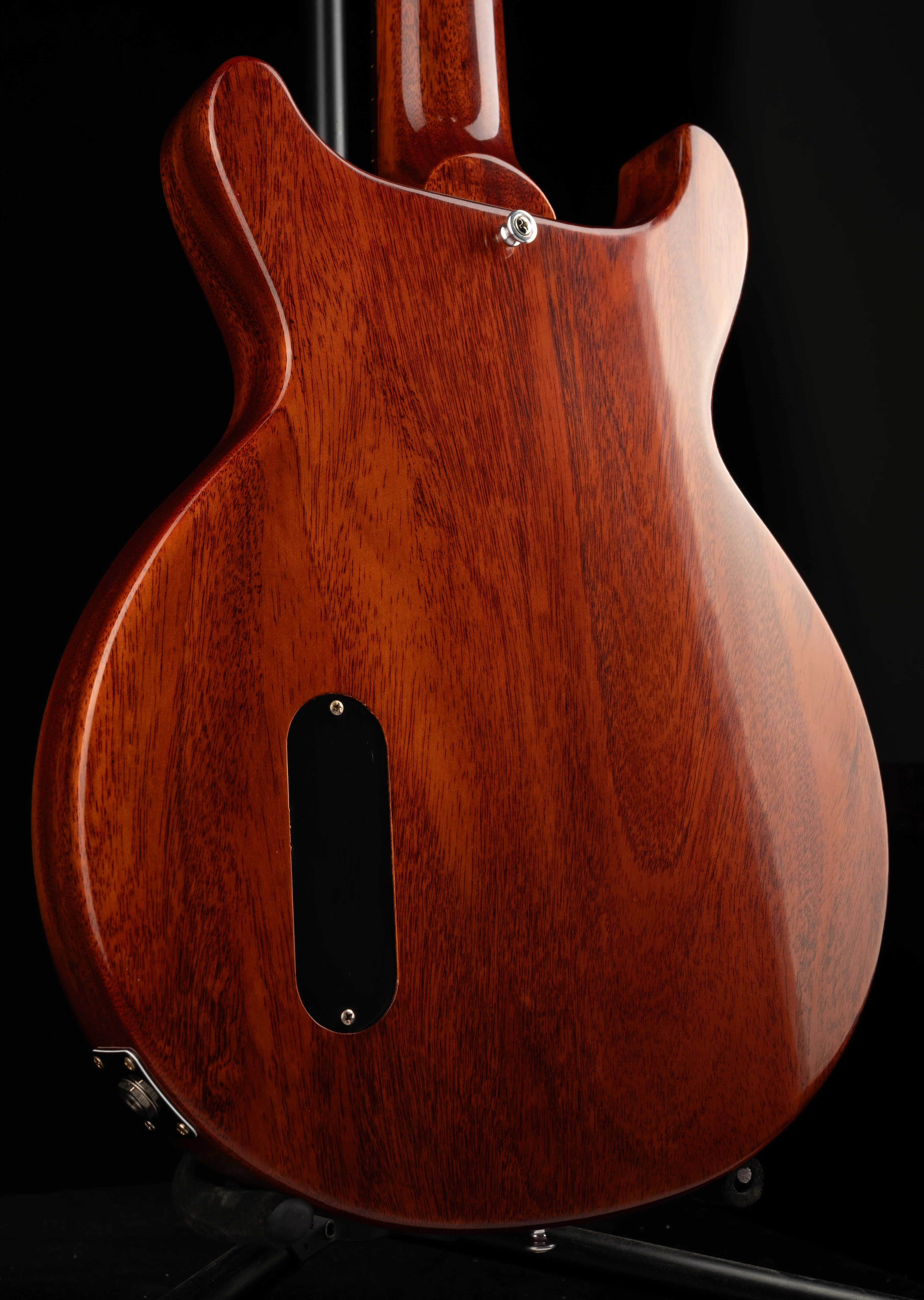 Pre Owned Gibson Custom Shop 1958 Les Paul Junior Double-Cut Wildwood Spec VOS Faded Cherry with OHSC - Image 9