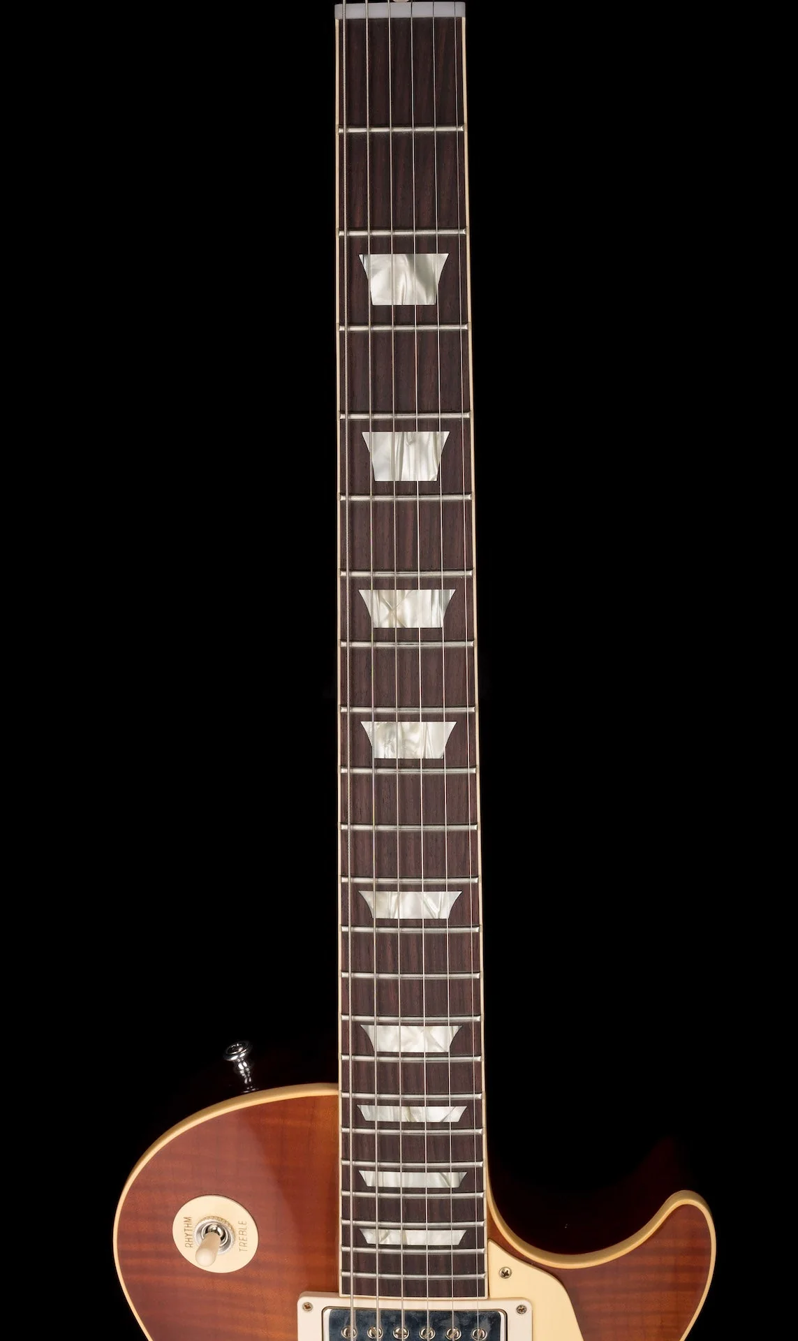 Pre Owned Gibson Custom Shop 1959 Les Paul Standard Reissue VOS - Iced Tea Burst With OHSC - Image 11