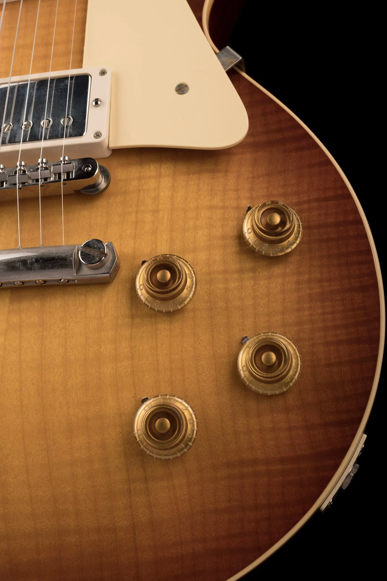 Pre Owned Gibson Custom Shop 1959 Les Paul Standard Reissue VOS - Iced Tea Burst With OHSC - Image 8