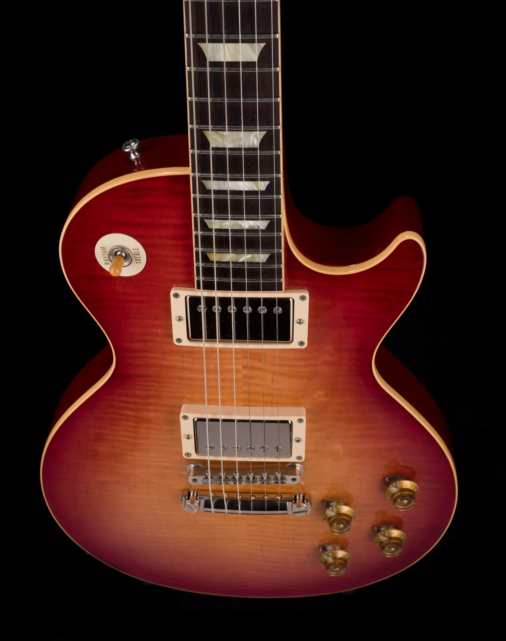 Pre Owned Gibson Custom Shop 1959 Les Paul Standard Heritage Cherry Burst W OHSC - Image 11