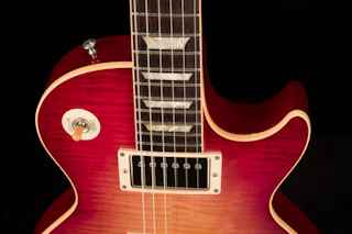 Pre Owned Gibson Custom Shop 1959 Les Paul Standard Heritage Cherry Burst W OHSC - Image 12