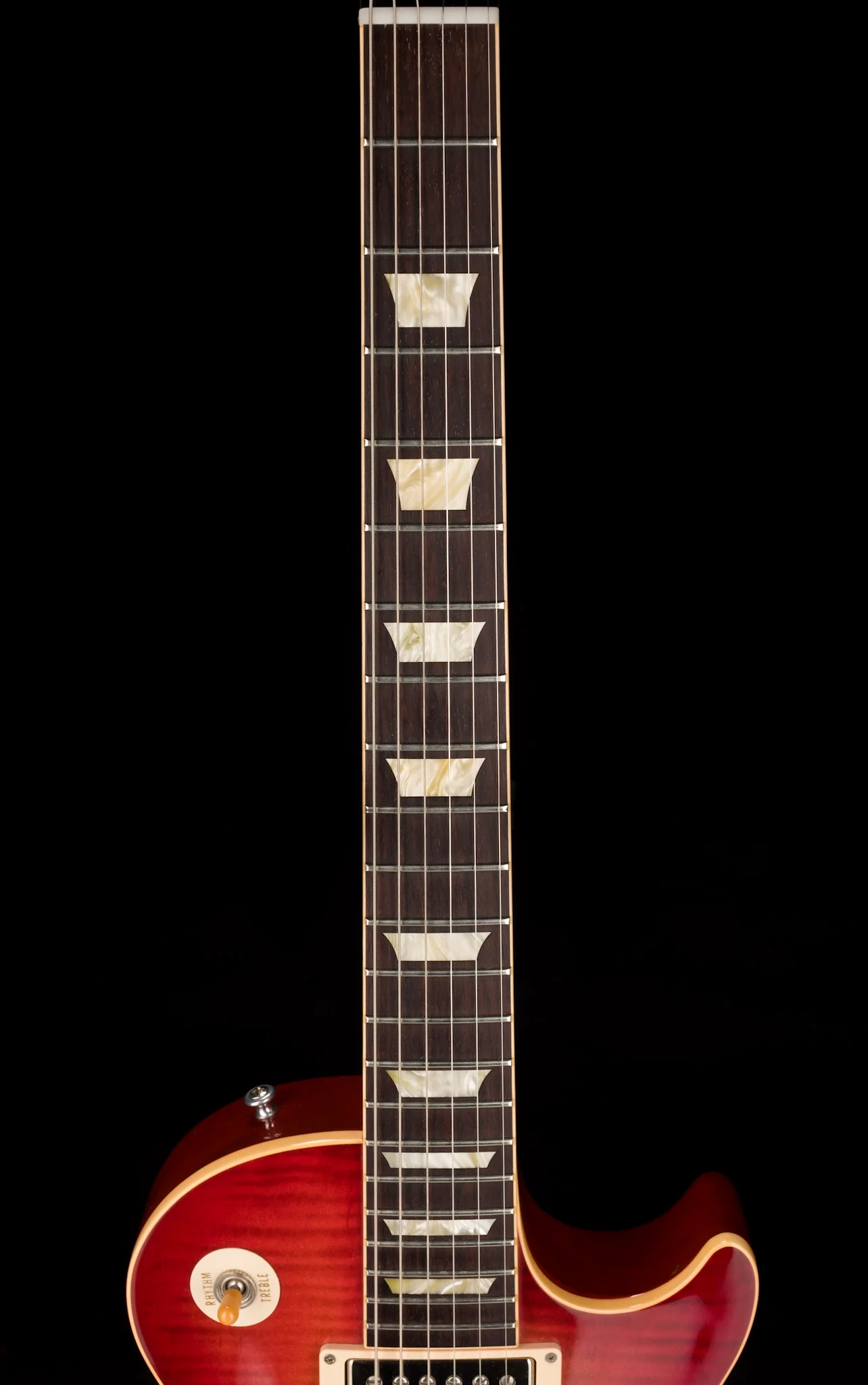 Pre Owned Gibson Custom Shop 1959 Les Paul Standard Heritage Cherry Burst W OHSC - Image 13