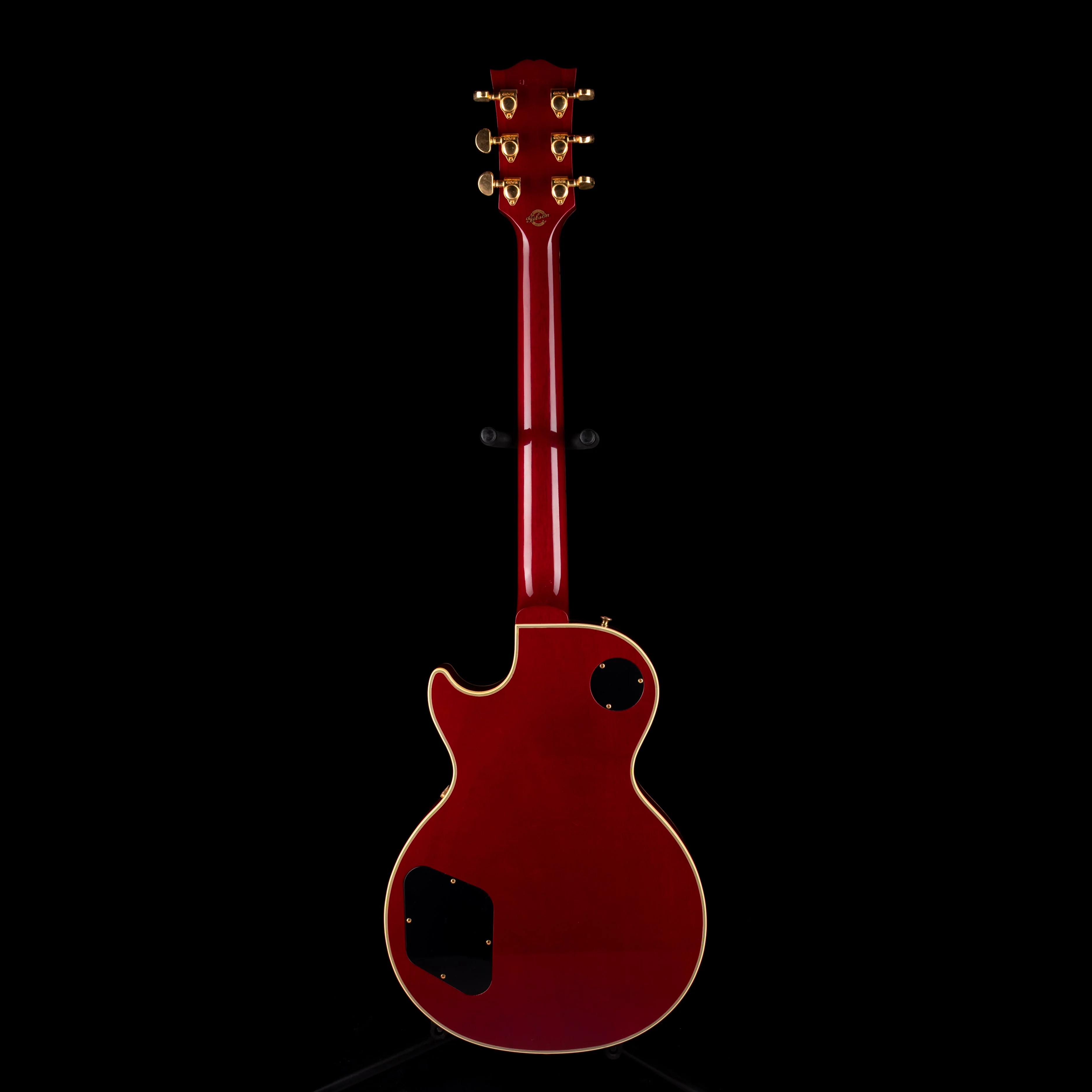 Pre Owned Gibson Custom Shop '68 Reissue Les Paul Custom Figured Tri-Burst With OHSC - Image 10