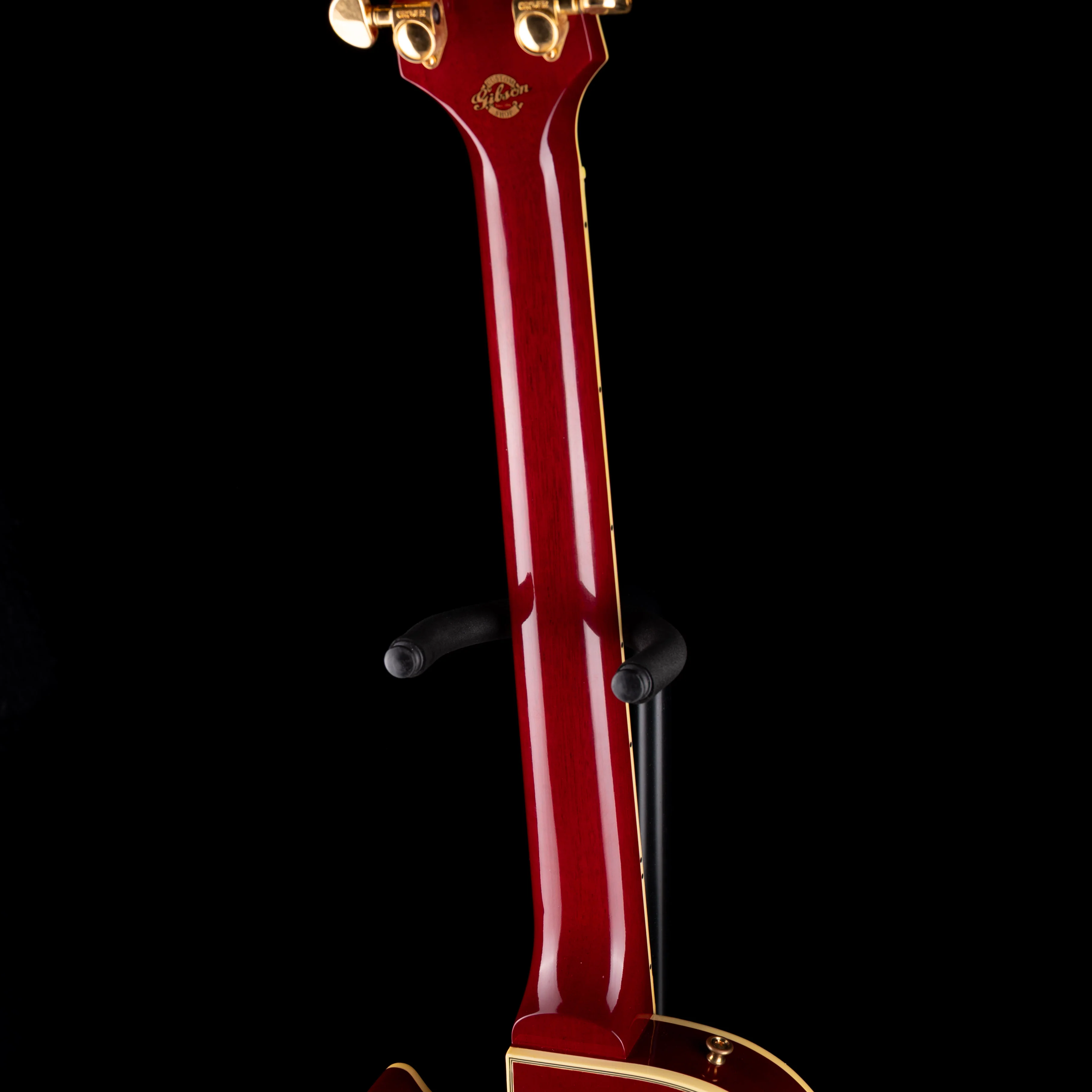 Pre Owned Gibson Custom Shop '68 Reissue Les Paul Custom Figured Tri-Burst With OHSC - Image 12