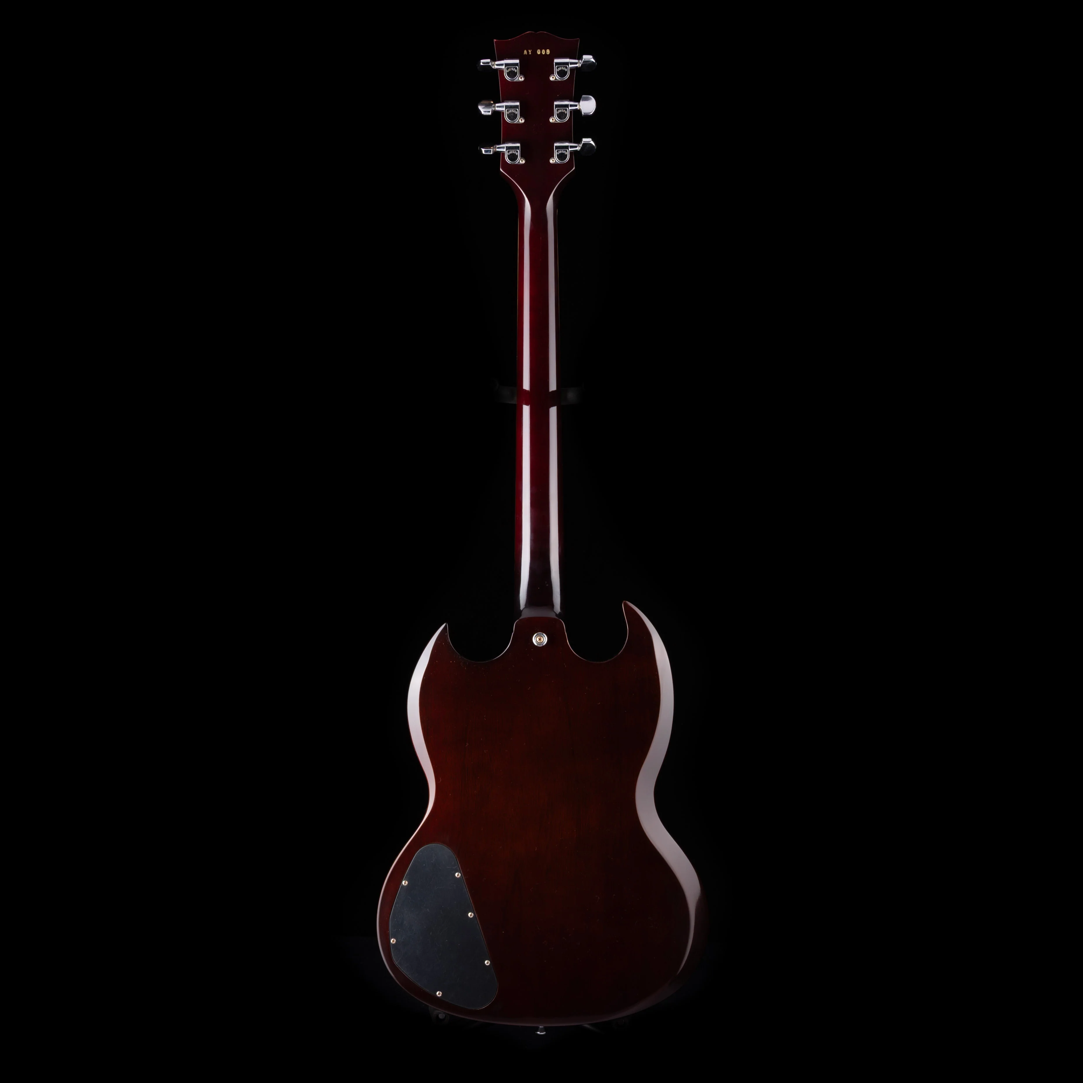 Pre Owned Gibson Custom Shop Angus Young Thunderstruck SG VOS  s/n 008 Aged Cherry With OHSC - Image 11