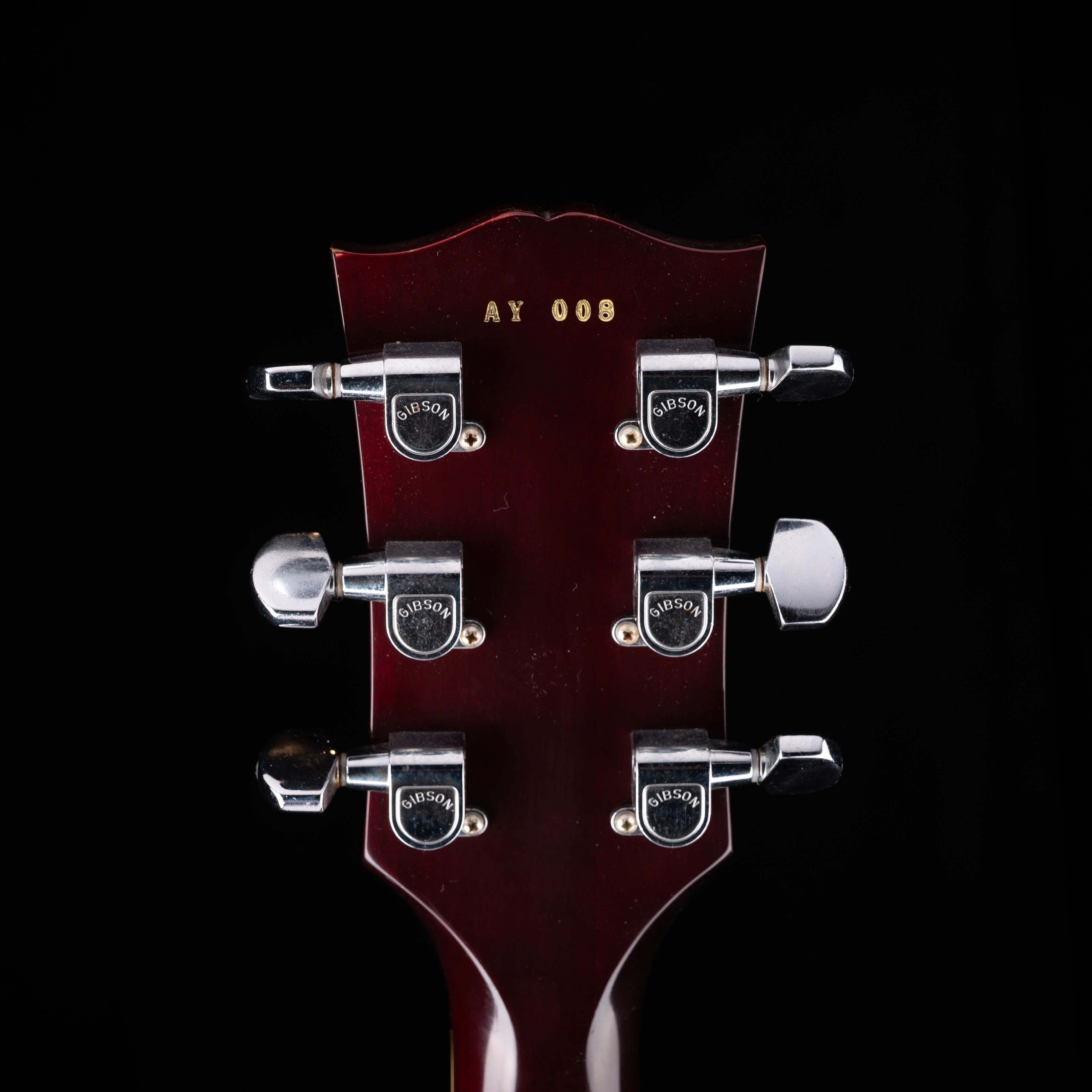 Pre Owned Gibson Custom Shop Angus Young Thunderstruck SG VOS  s/n 008 Aged Cherry With OHSC - Image 8