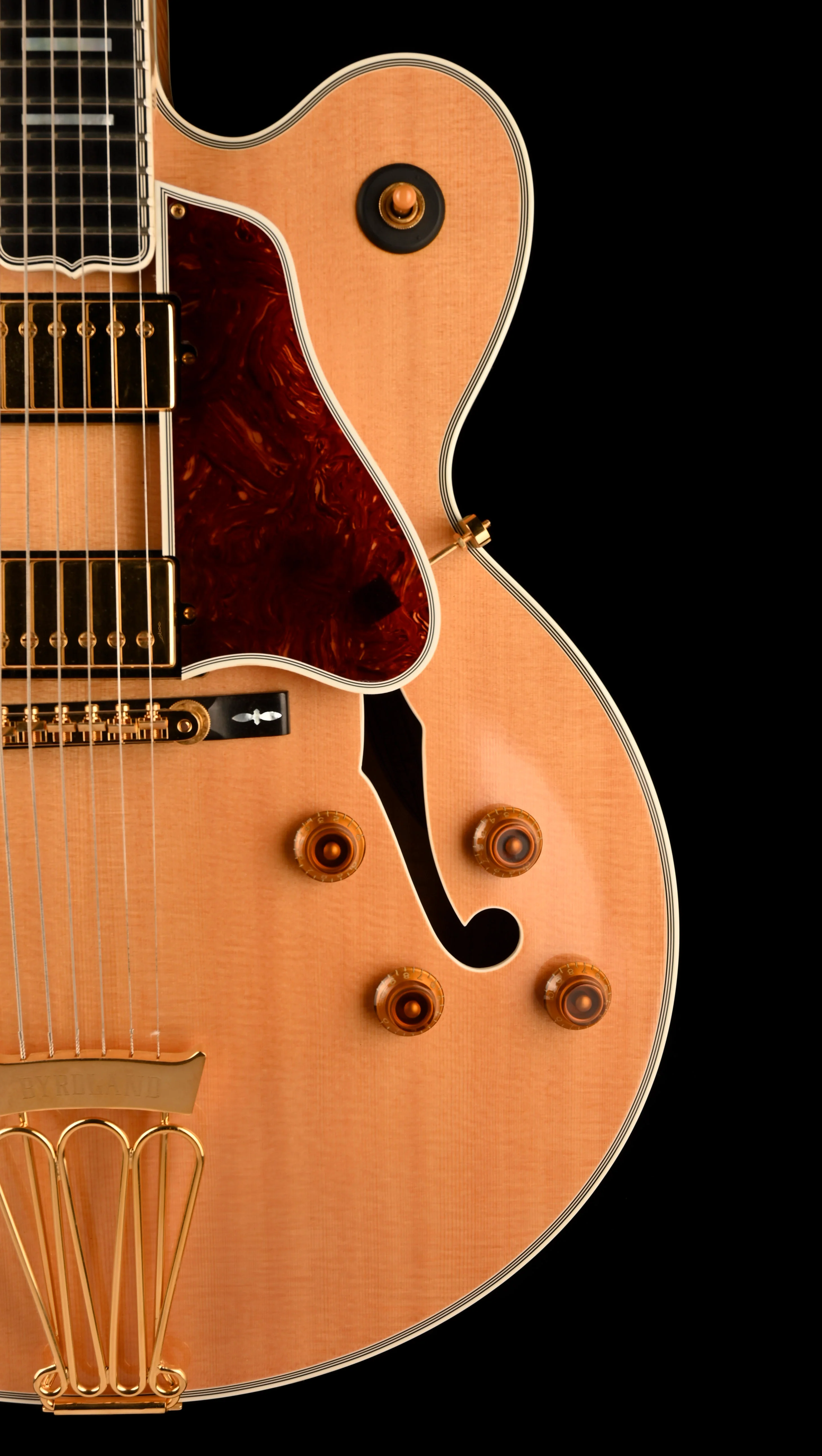 Pre Owned Gibson Custom Shop Byrdland Natural With OHSC - Image 9