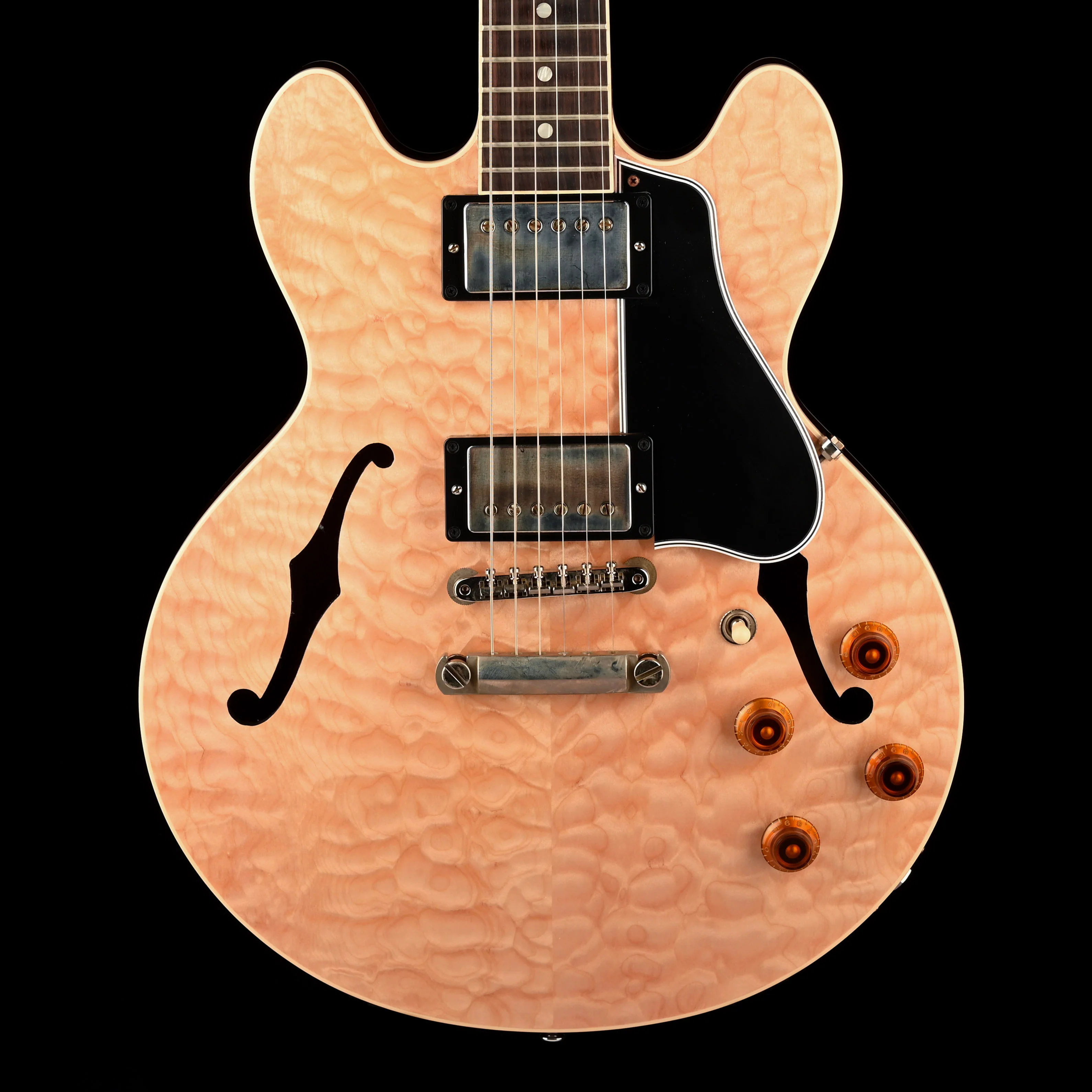 Pre Owned Gibson Custom Shop CS-336 Guitar 5A Quilt Maple Natural With OHSC