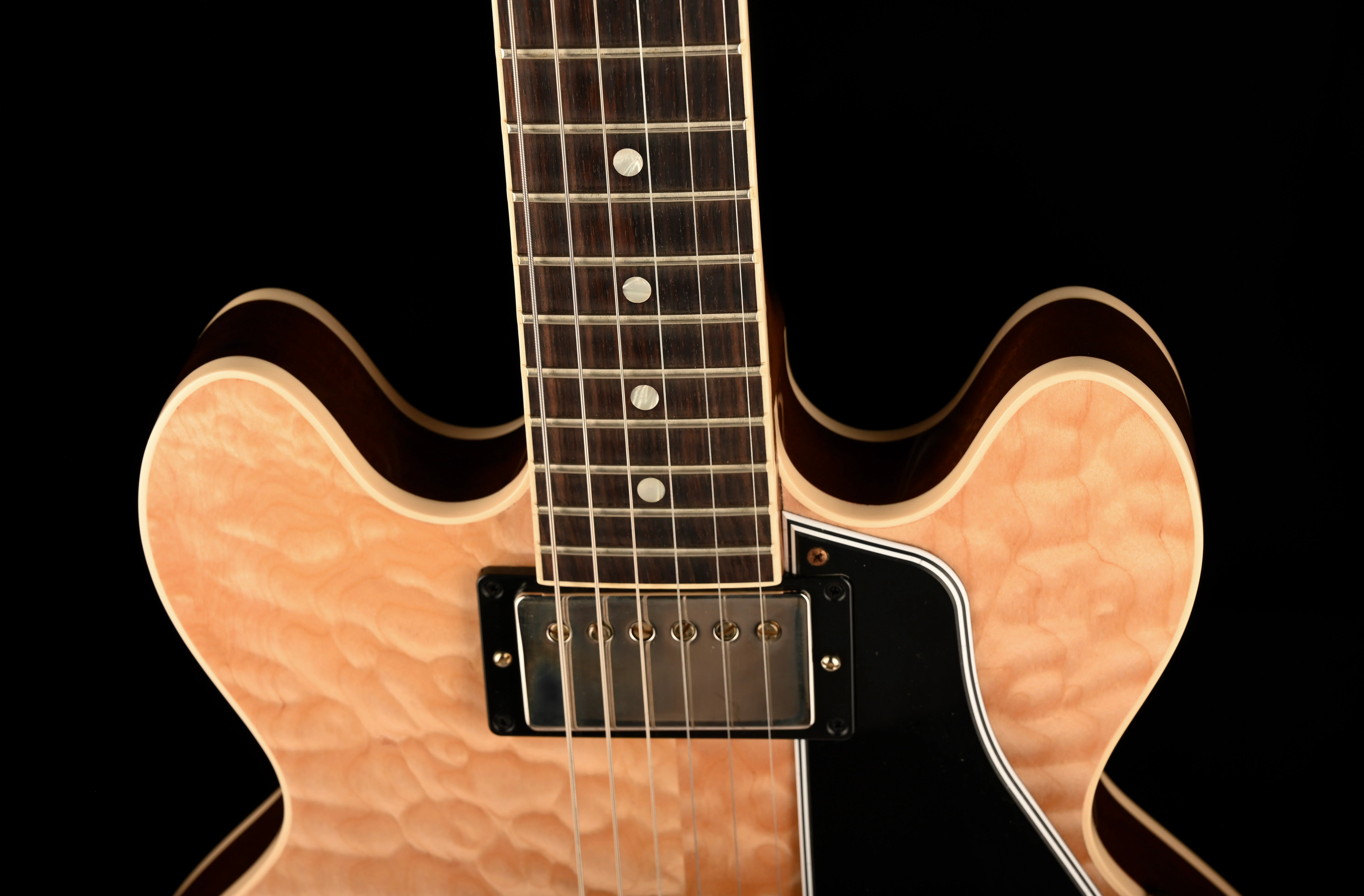 Pre Owned Gibson Custom Shop CS-336 Guitar 5A Quilt Maple Natural With OHSC - Image 3