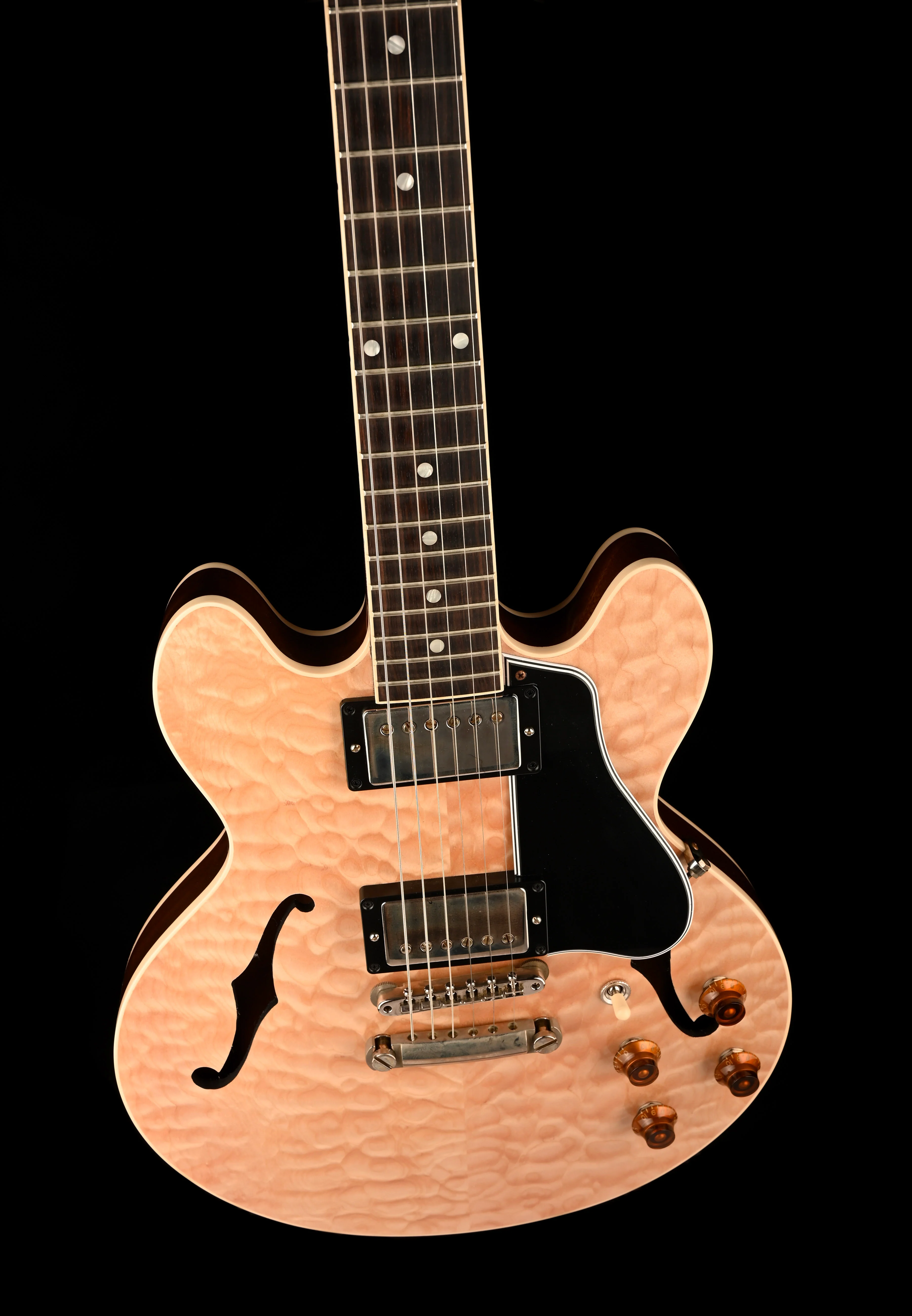 Pre Owned Gibson Custom Shop CS-336 Guitar 5A Quilt Maple Natural With OHSC - Image 4