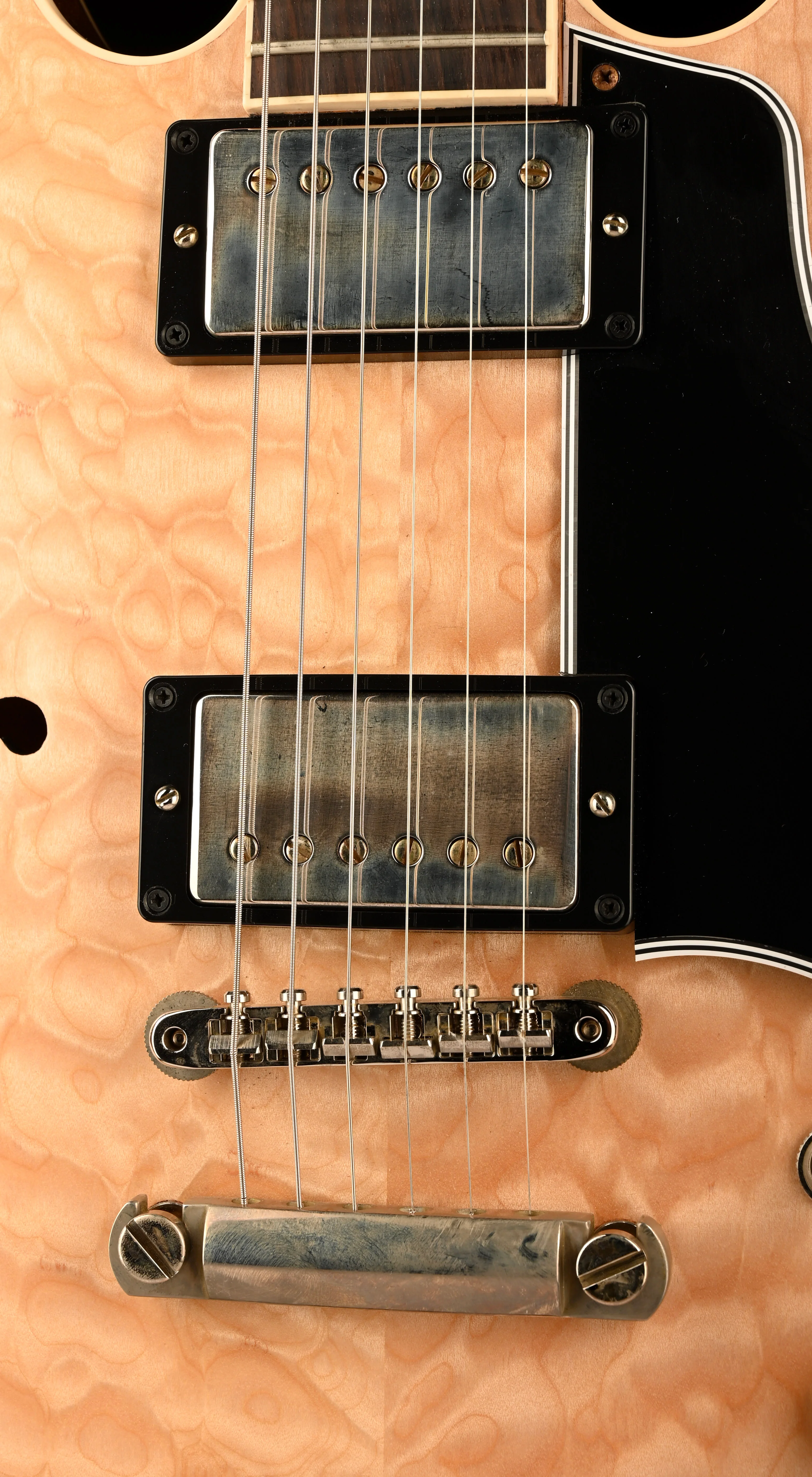Pre Owned Gibson Custom Shop CS-336 Guitar 5A Quilt Maple Natural With OHSC - Image 7