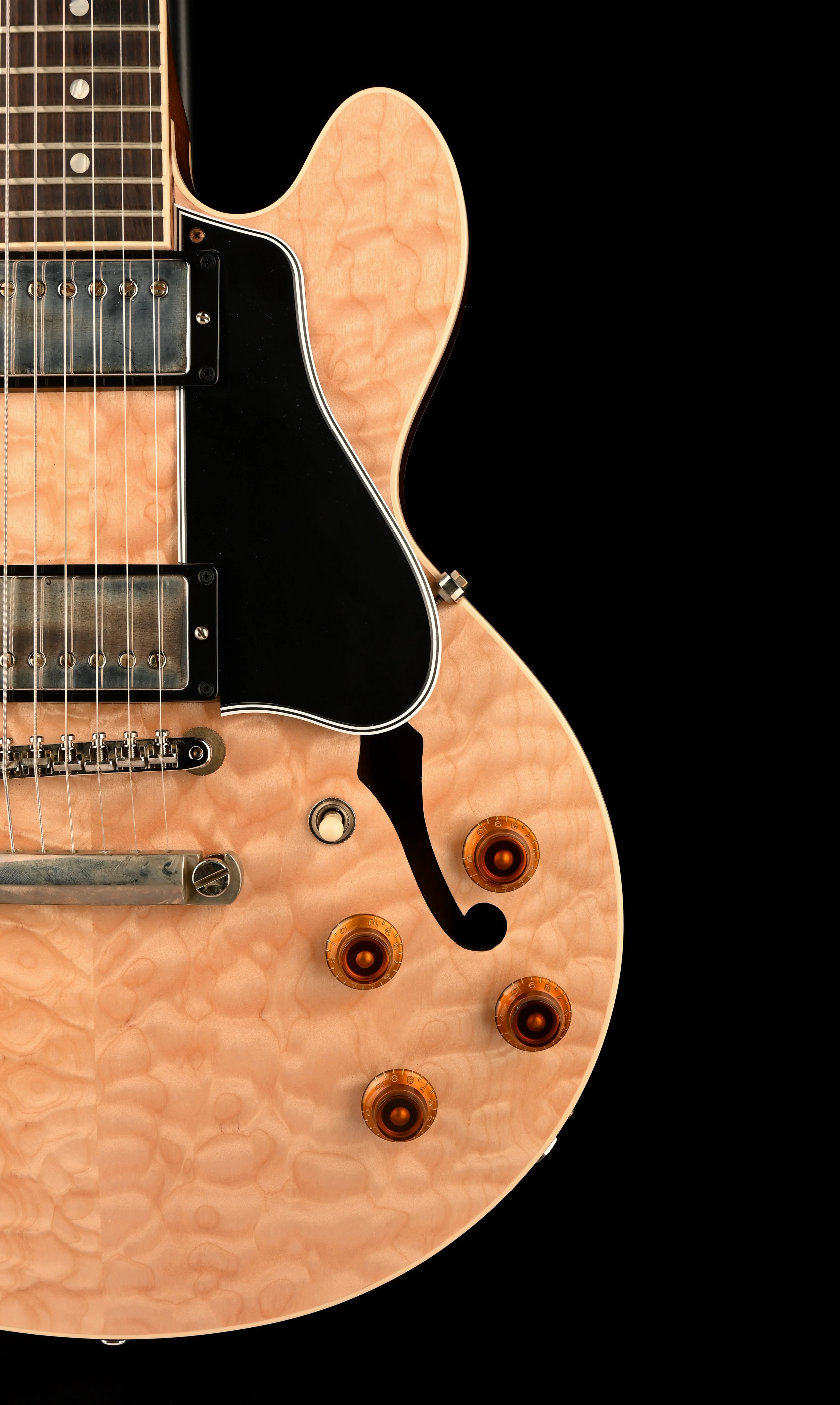 Pre Owned Gibson Custom Shop CS-336 Guitar 5A Quilt Maple Natural With OHSC - Image 9
