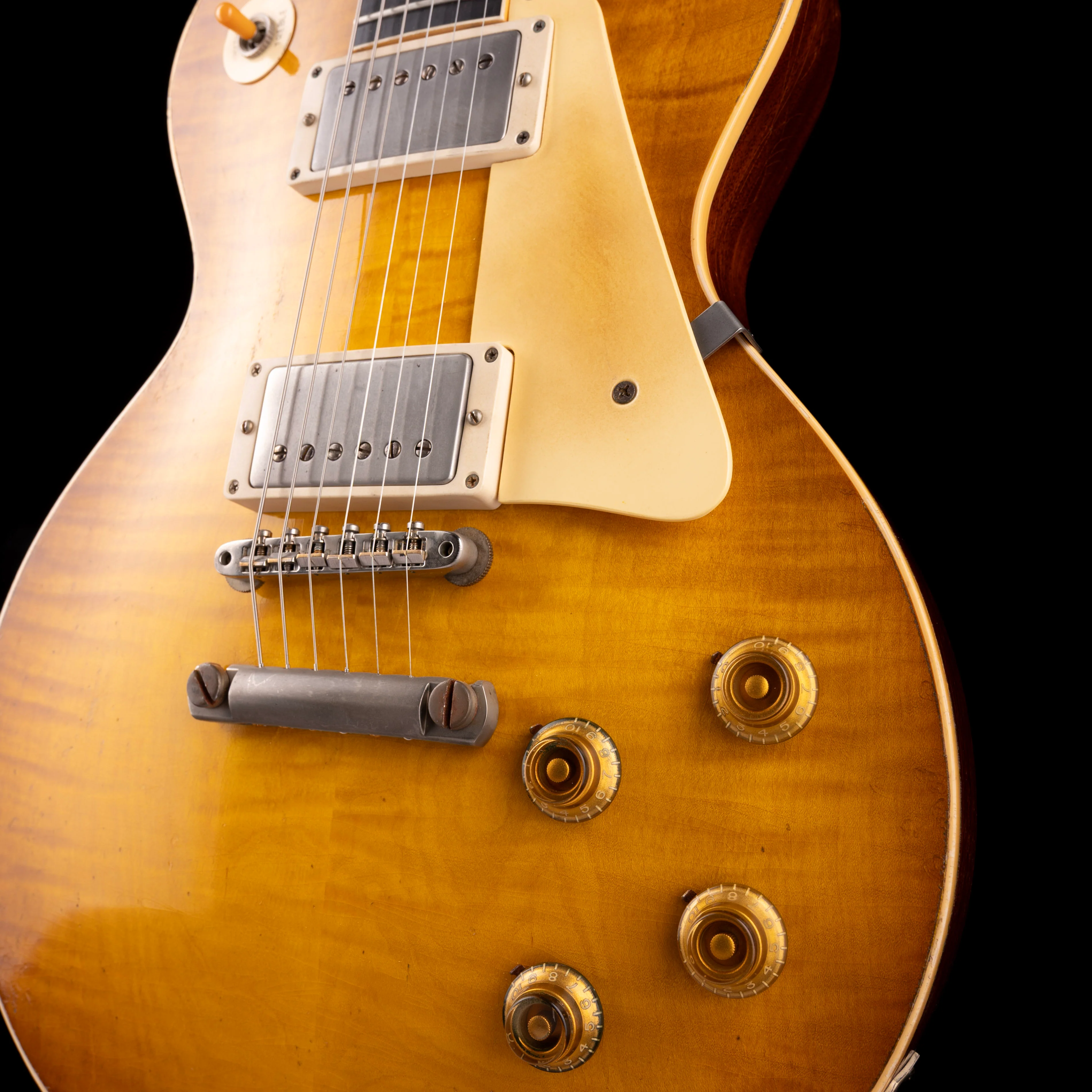 Pre Owned Gibson Custom Shop Limited Edition 1959 Les Paul Standard Murphy Aged Tom's Lemon Burst With OHSC - Image 5