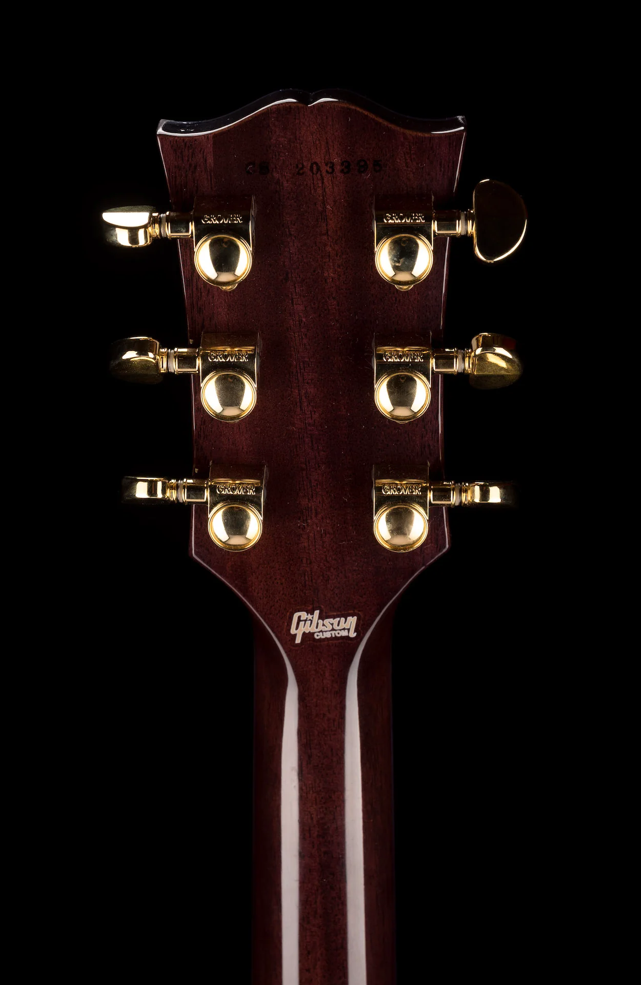 Pre Owned 2022 Gibson Custom Shop Les Paul Custom Purple Widow Burst With OHSC - Image 17