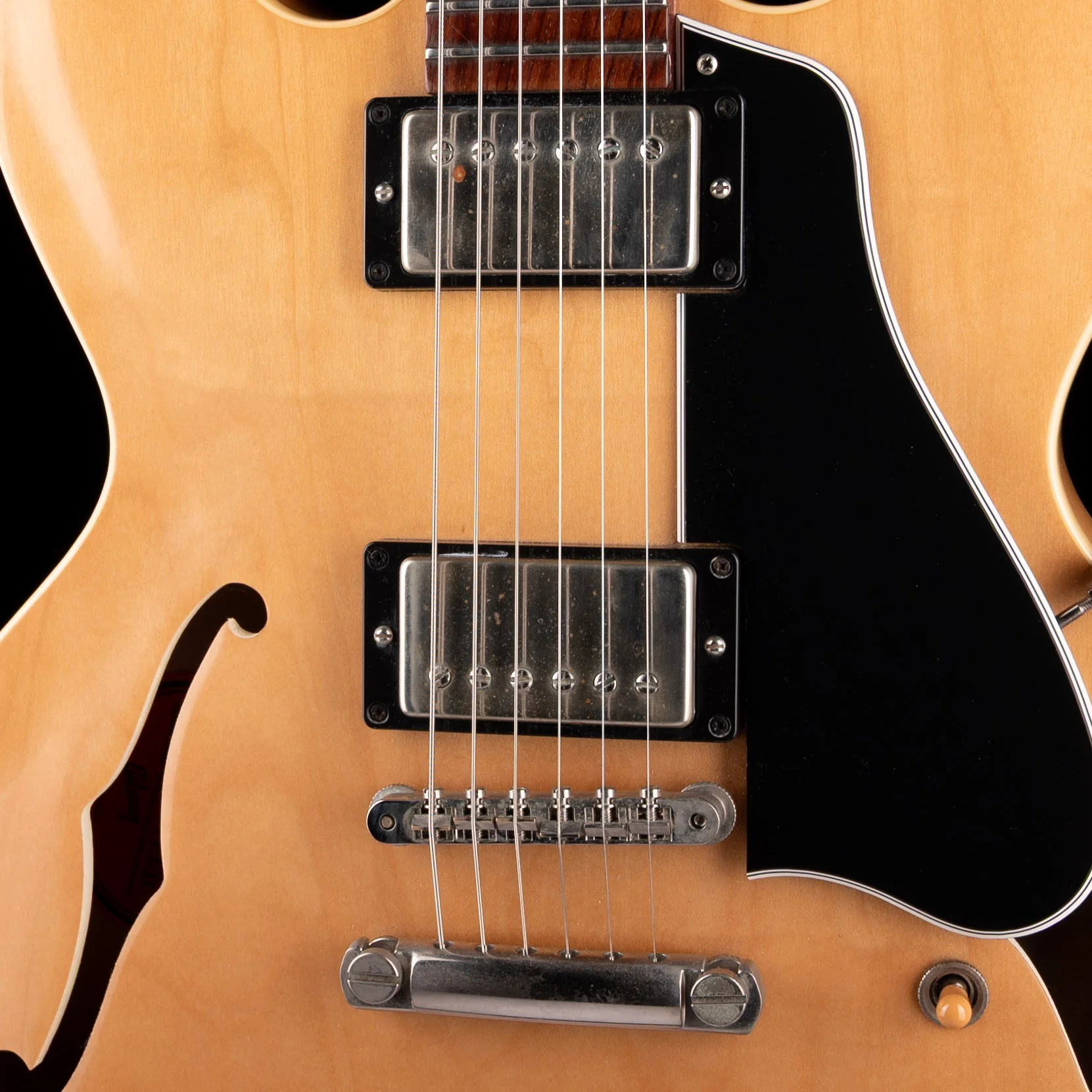 Pre Owned Gibson Custom Shop Memphis 1958 Reissue ES-335TDN ‘58 Natural With OHSC - Image 4
