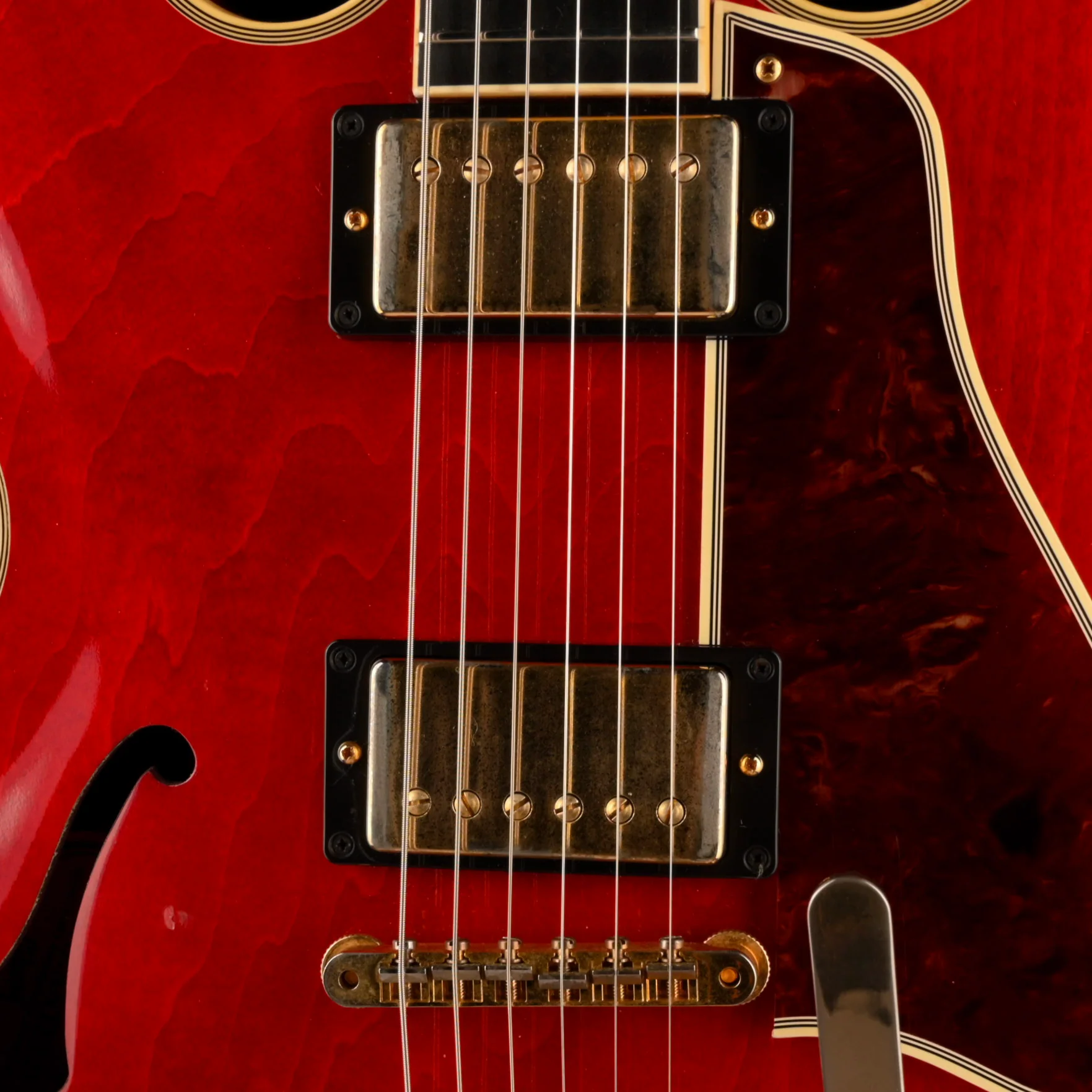Pre Owned 2015 Gibson Memphis ES-355 Cherry With Bigsby With OHSC - Image 4
