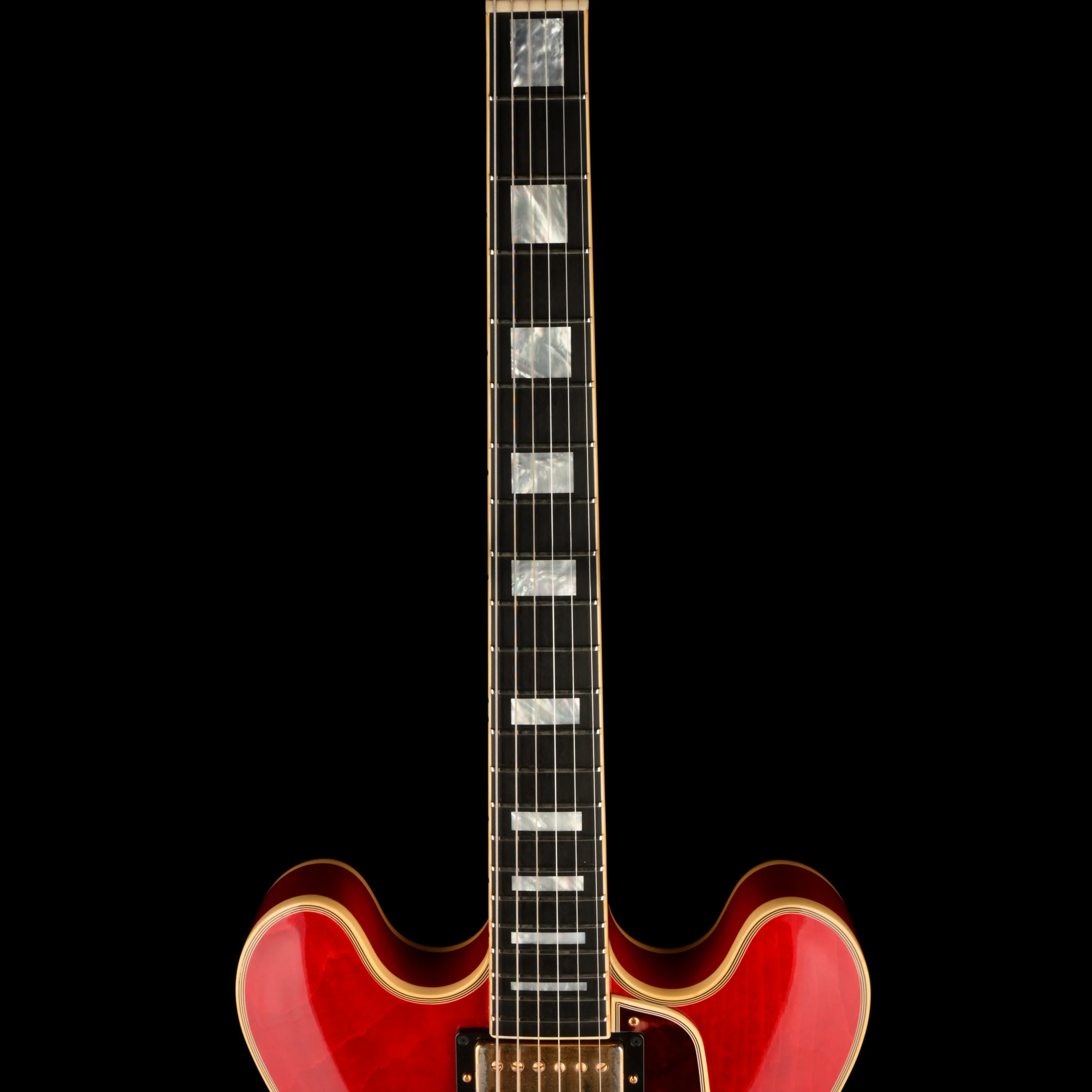 Pre Owned 2015 Gibson Memphis ES-355 Cherry With Bigsby With OHSC - Image 9
