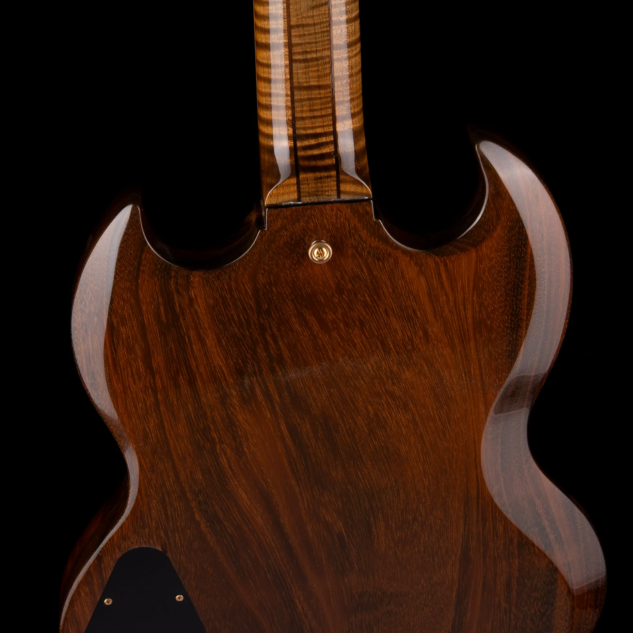 Pre Owned Gibson Custom Shop NAMM Exclusive SG Custom Elegant Quilt Natural with OHSC - Image 10