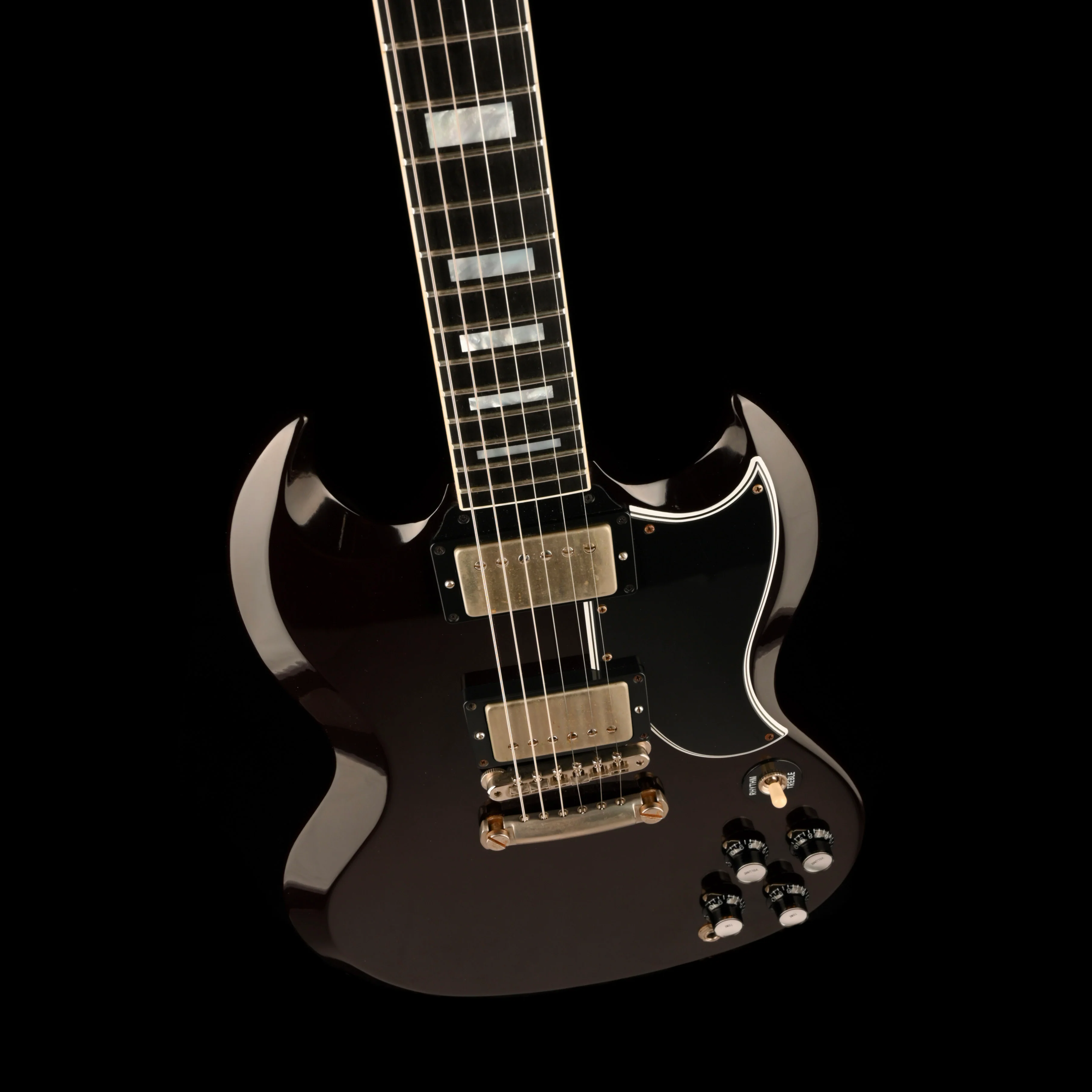 Pre Owned Gibson Custom Shop SG Oxblood With OHSC - Image 3