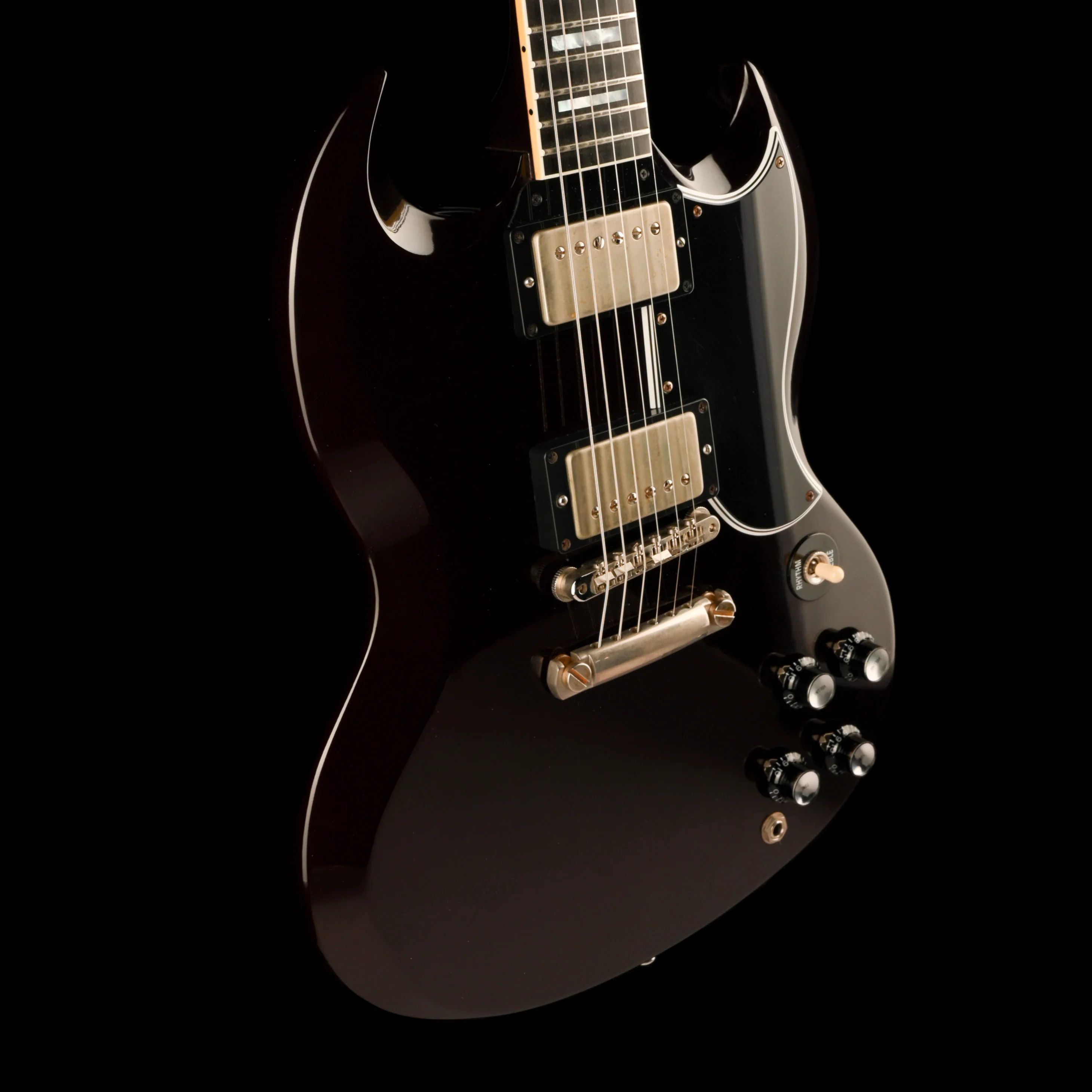 Pre Owned Gibson Custom Shop SG Oxblood With OHSC - Image 6
