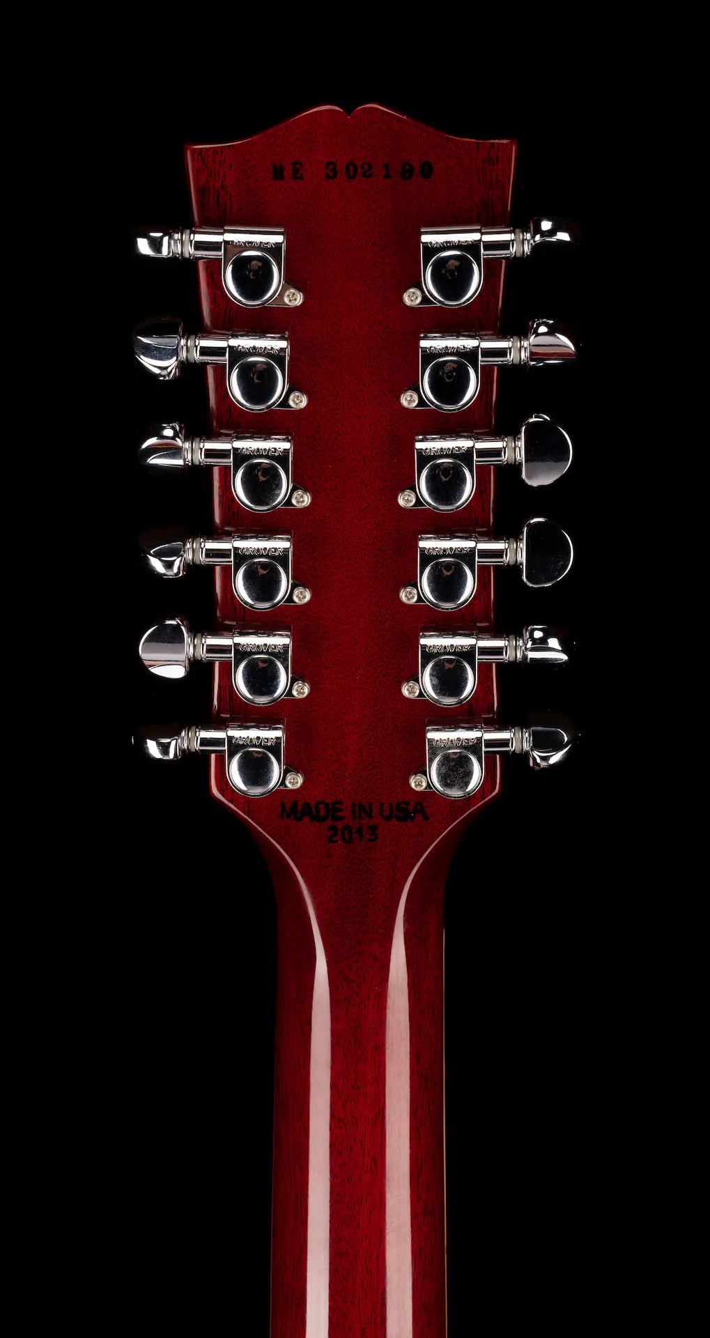 Pre Owned 2013 Gibson ES-335-12 Cherry 12-String with OHSC - Jeffrey Foskett Collection - Image 19