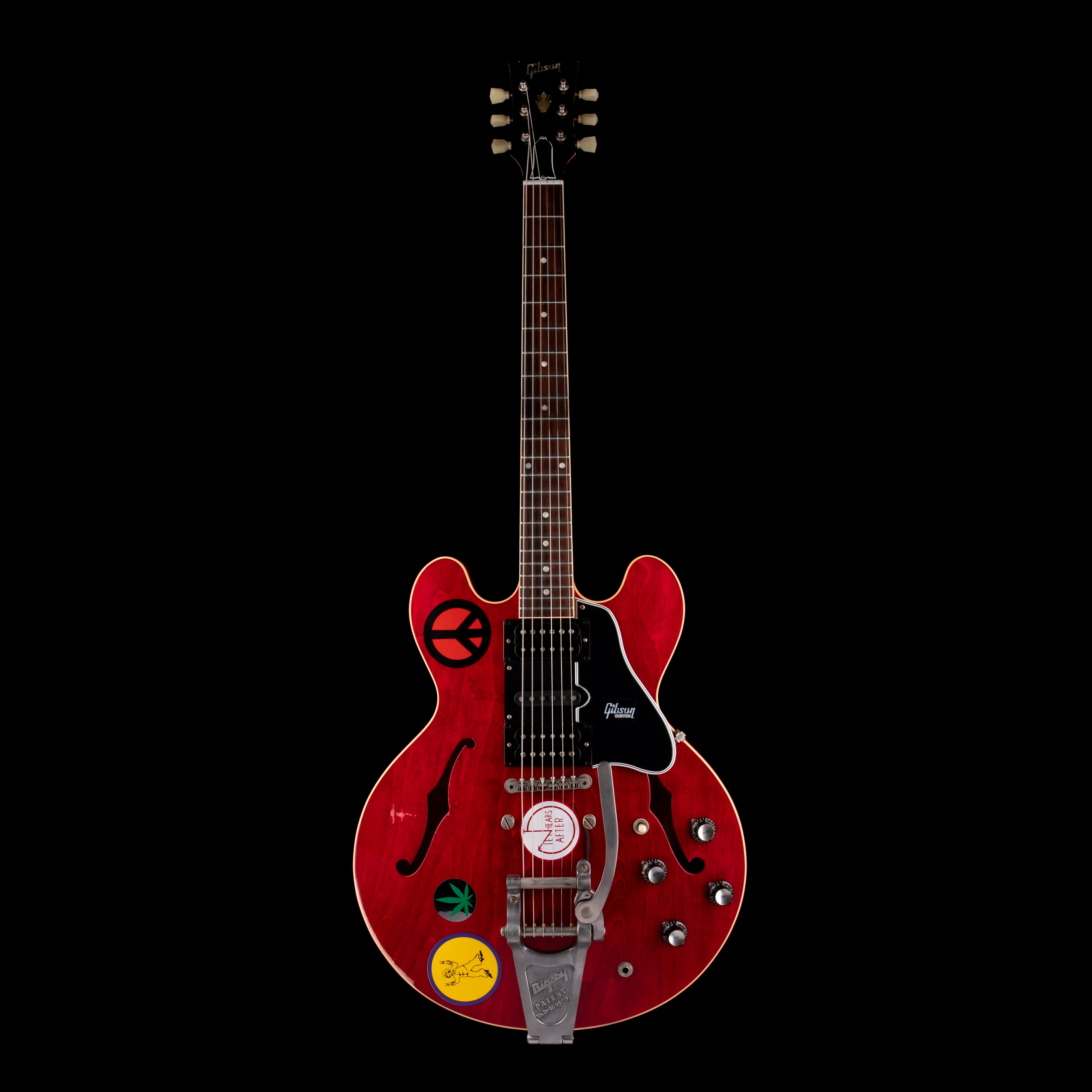 Pre-Owned 2019 Gibson Limited Edition Alvin Lee '69 Festival ES-335 Cherry With OHSC - Image 2