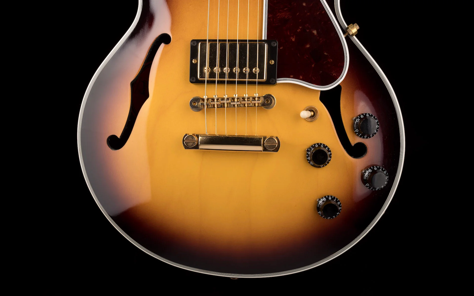 Pre Owned Gibson Custom Shop ES-359 Vintage Sunburst With OHSC - Image 5
