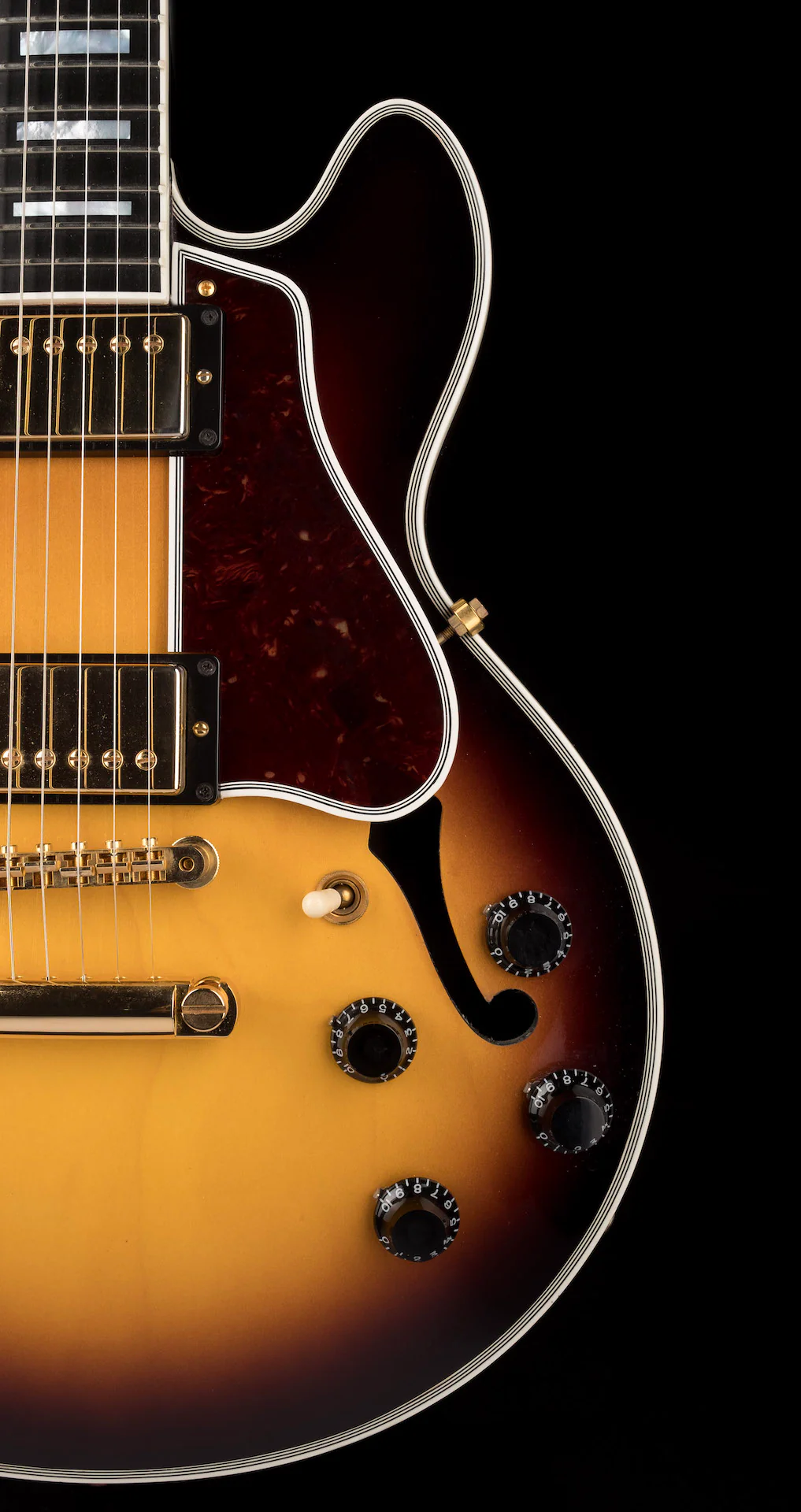 Pre Owned Gibson Custom Shop ES-359 Vintage Sunburst With OHSC - Image 9