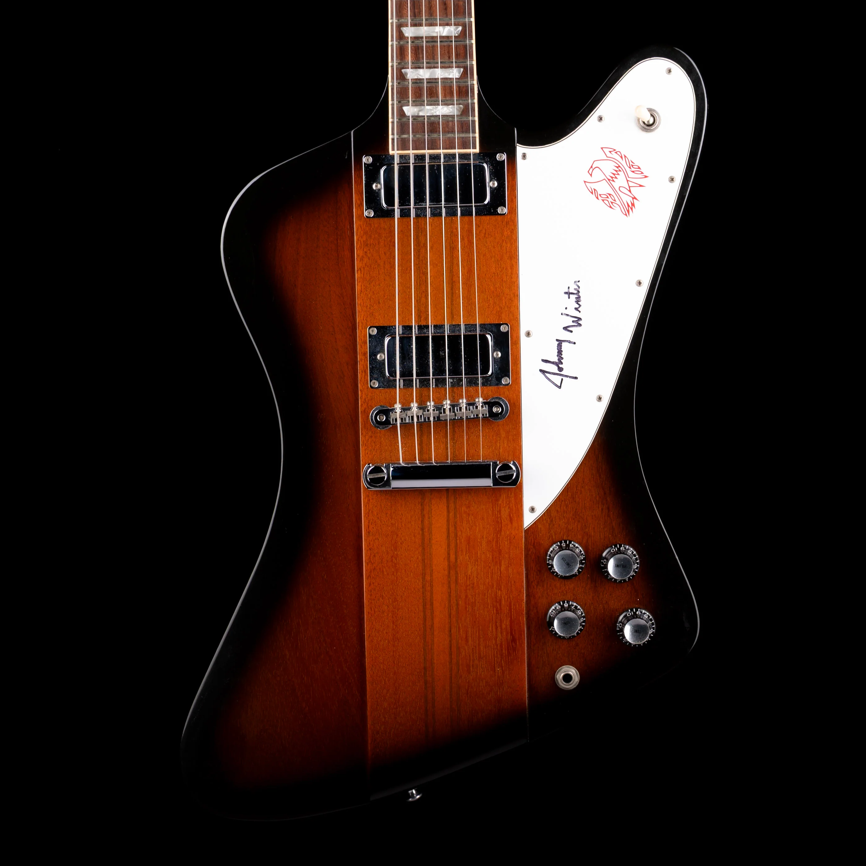 Pre Owned 1997 Gibson Firebird Signed by Johnny Winter With OHSC