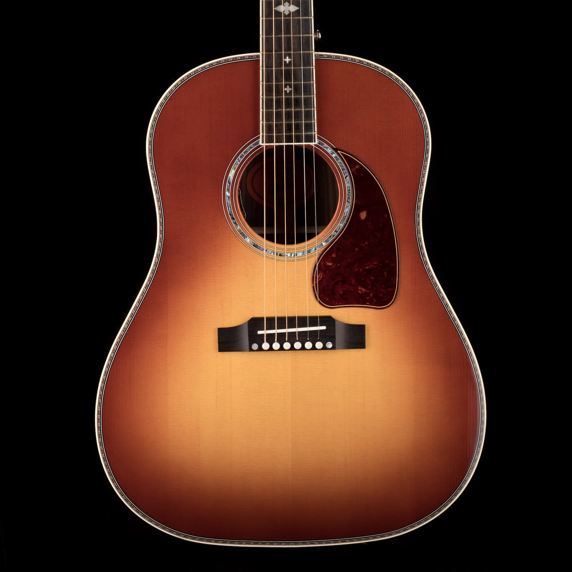Pre Owned 2022 Gibson Custom Shop J-45 Deluxe Rosewood Rosewood Burst with OHSC