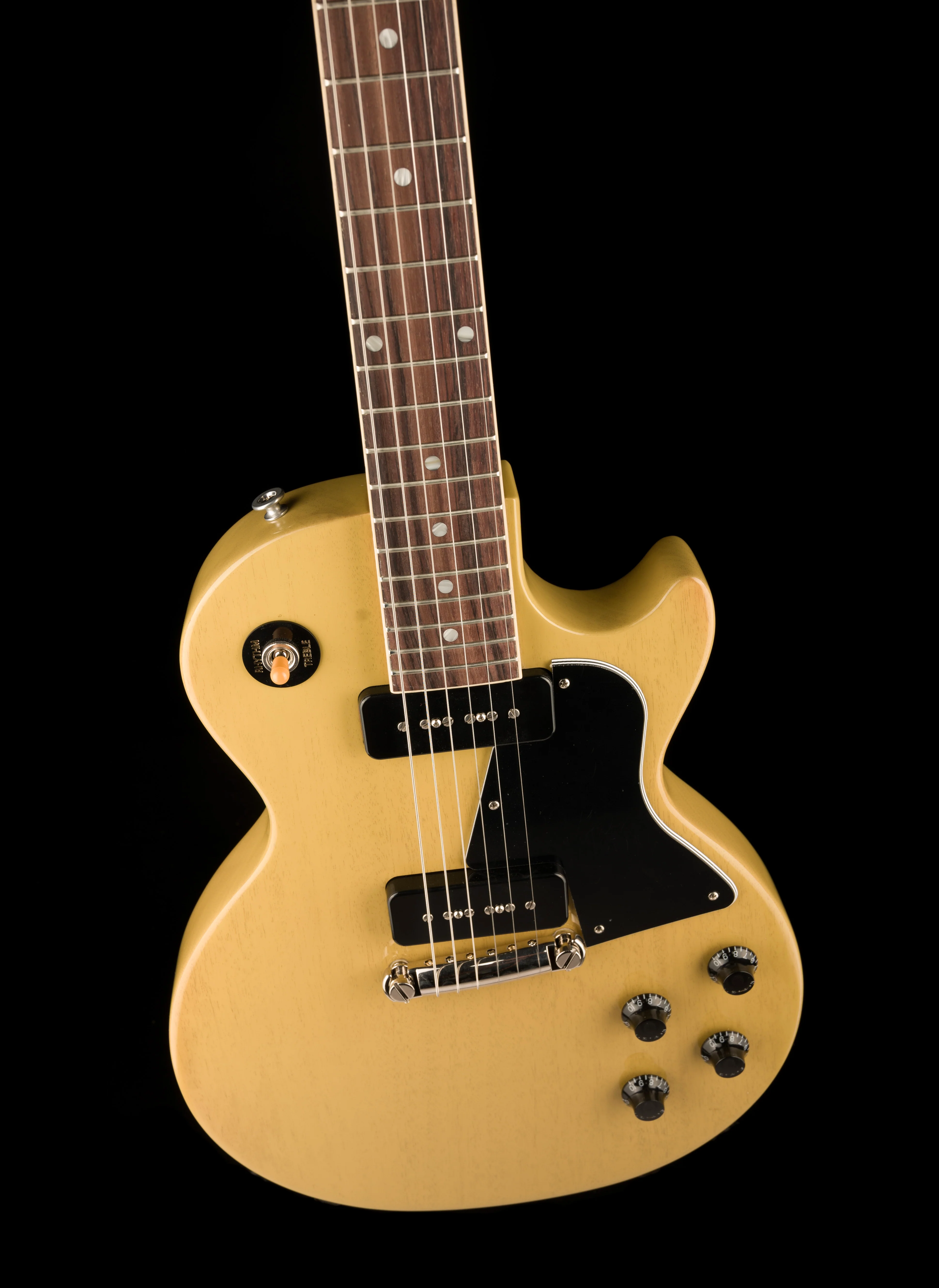 Pre Owned Gibson Les Paul Special TV Yellow With OHSC - Image 4